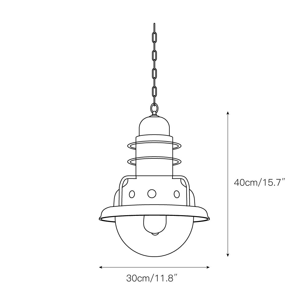 Abeleisa Chic Industrial Metal Pendant Lamp - Letslighting