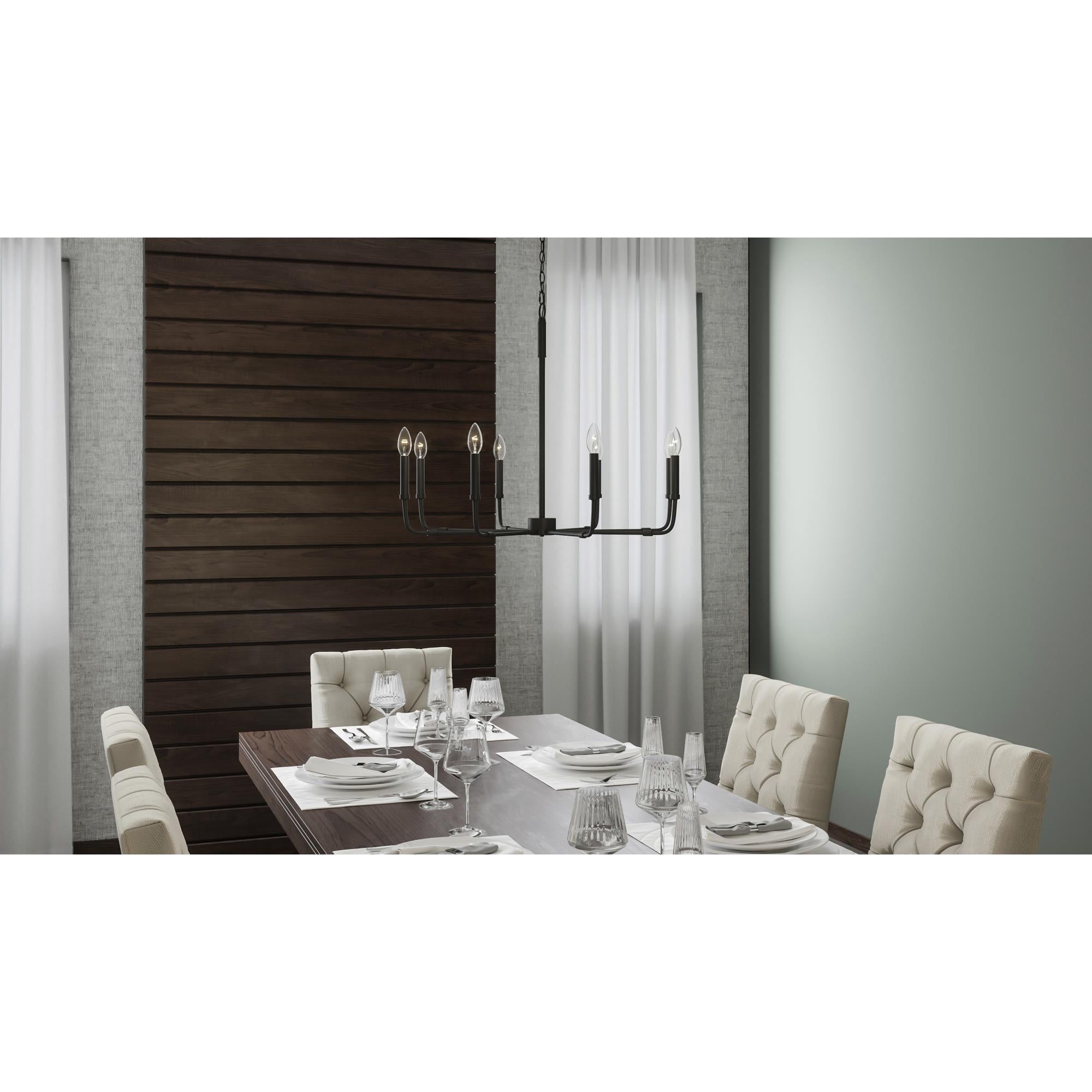 Abner Industrial Modern Brass Chandelier - Letslighting