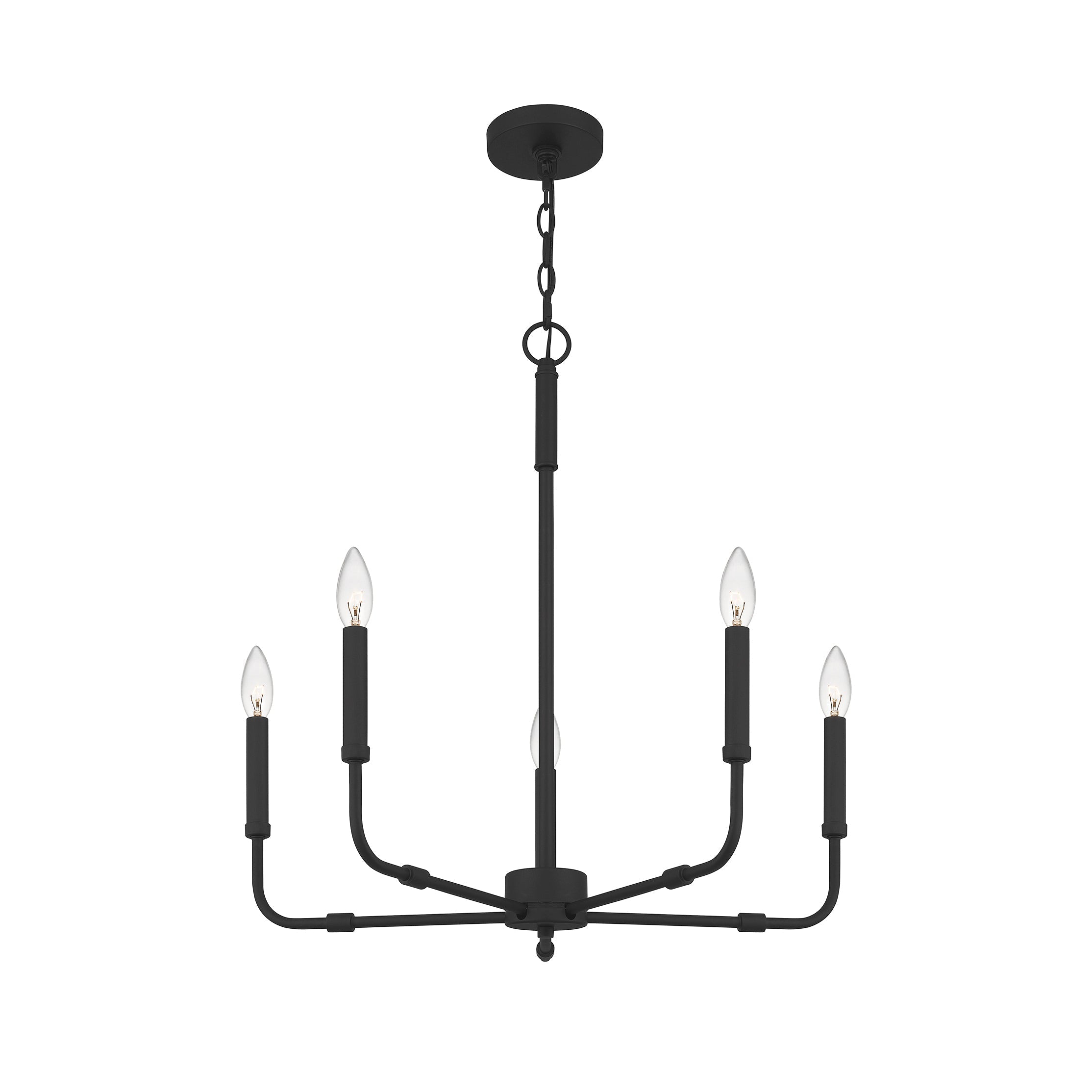 Abner Industrial Modern Brass Chandelier - Letslighting