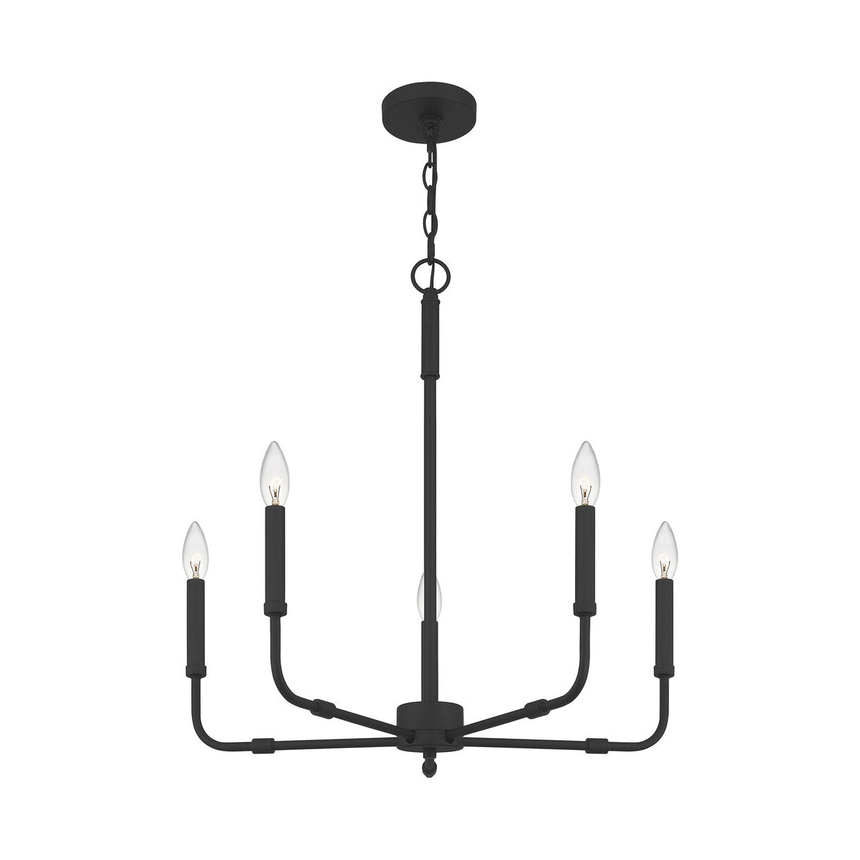 Abner Industrial Modern Brass Chandelier - Letslighting