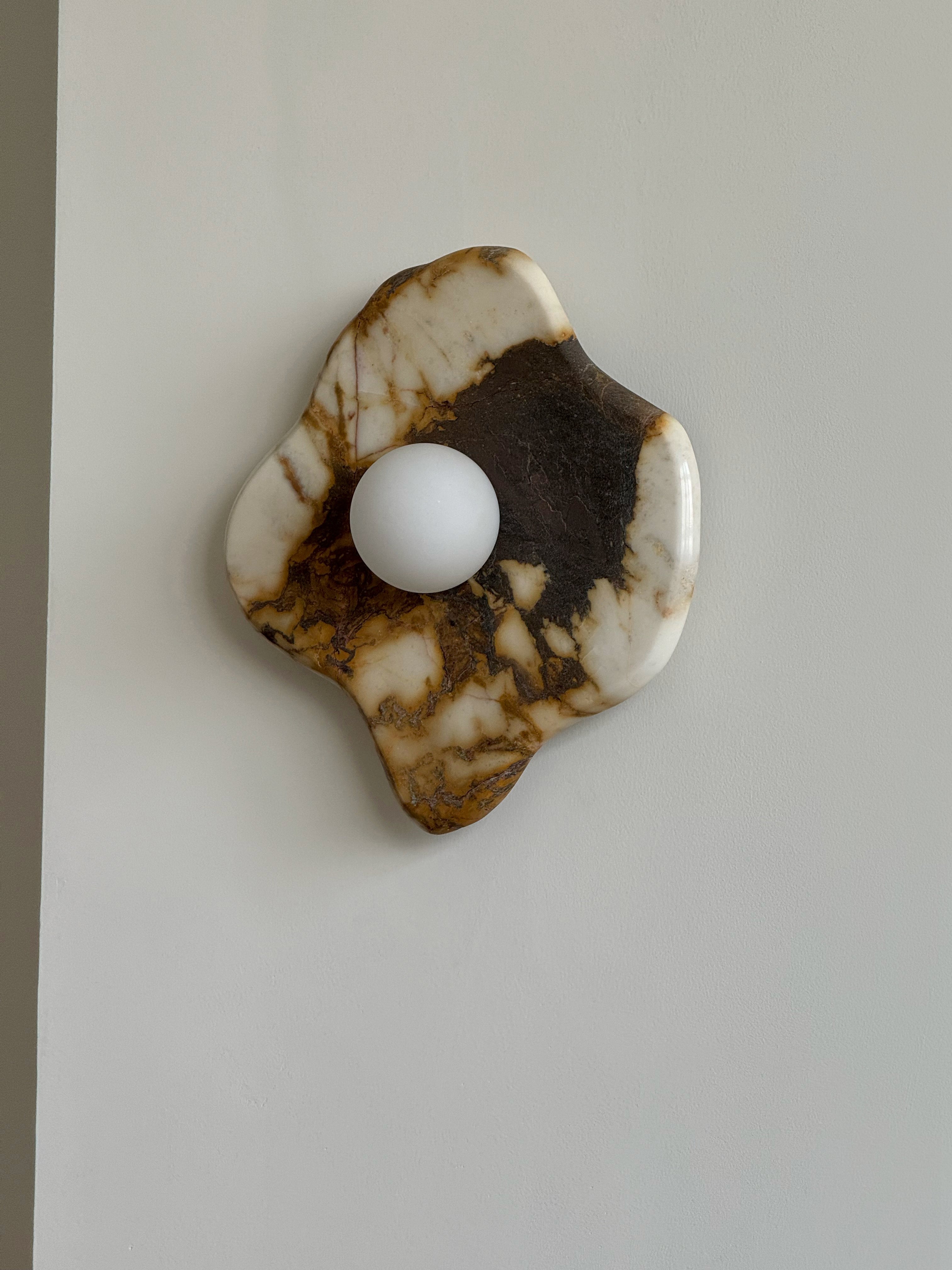 Abnormal Modern Minimalist Marble Glass Wall Lamp - Letslighting