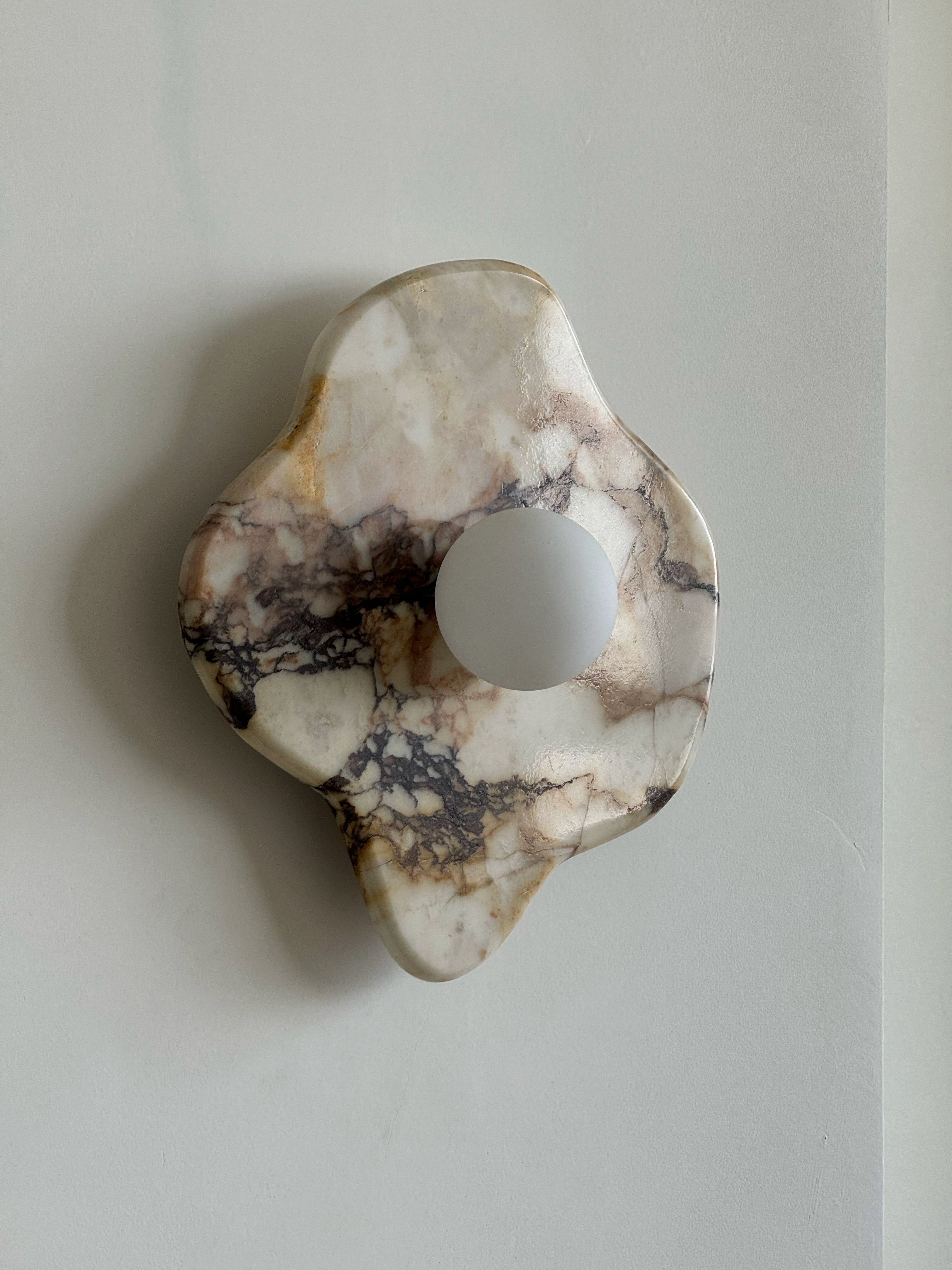 Abnormal Modern Minimalist Marble Glass Wall Lamp - Letslighting