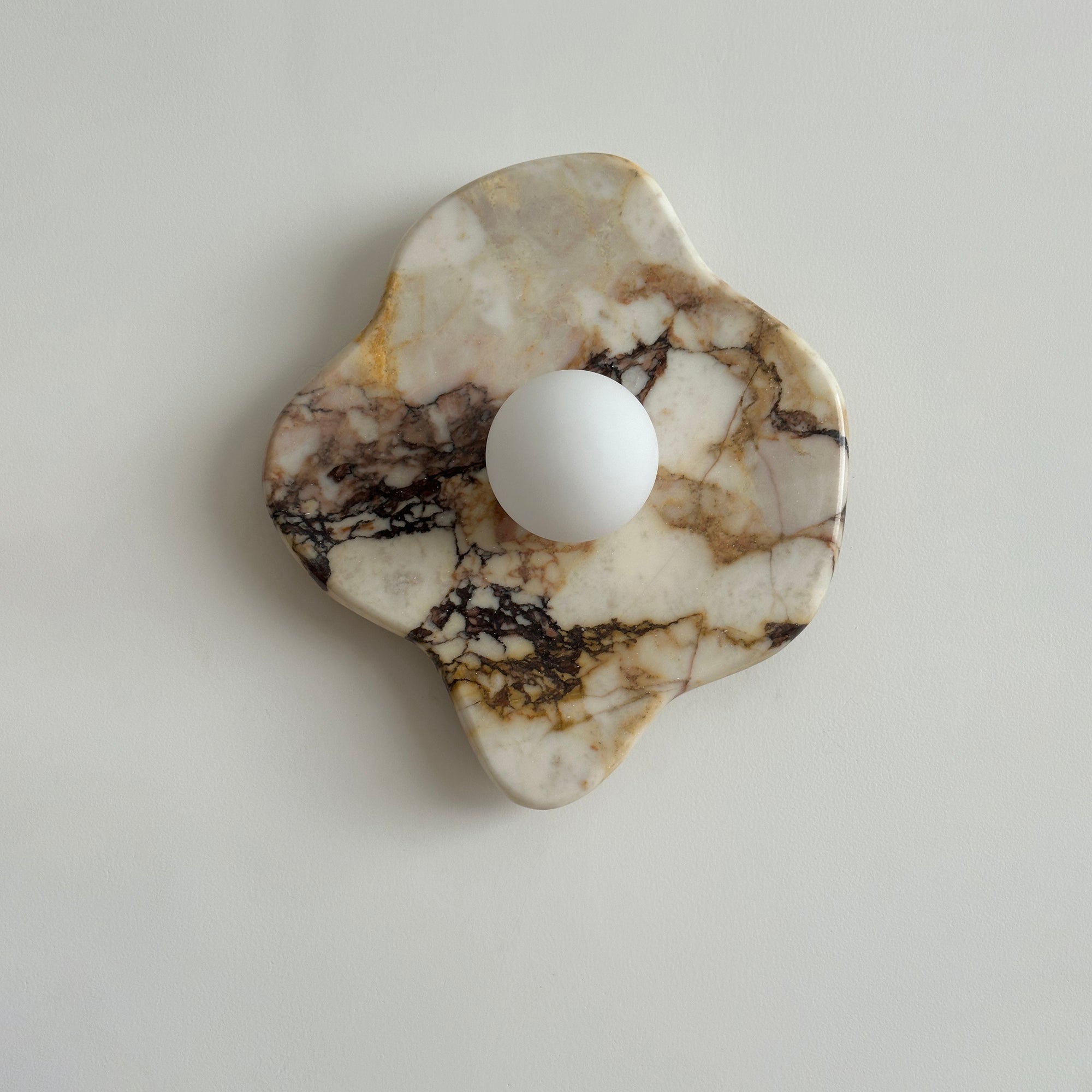 Abnormal Modern Minimalist Marble Glass Wall Lamp - Letslighting