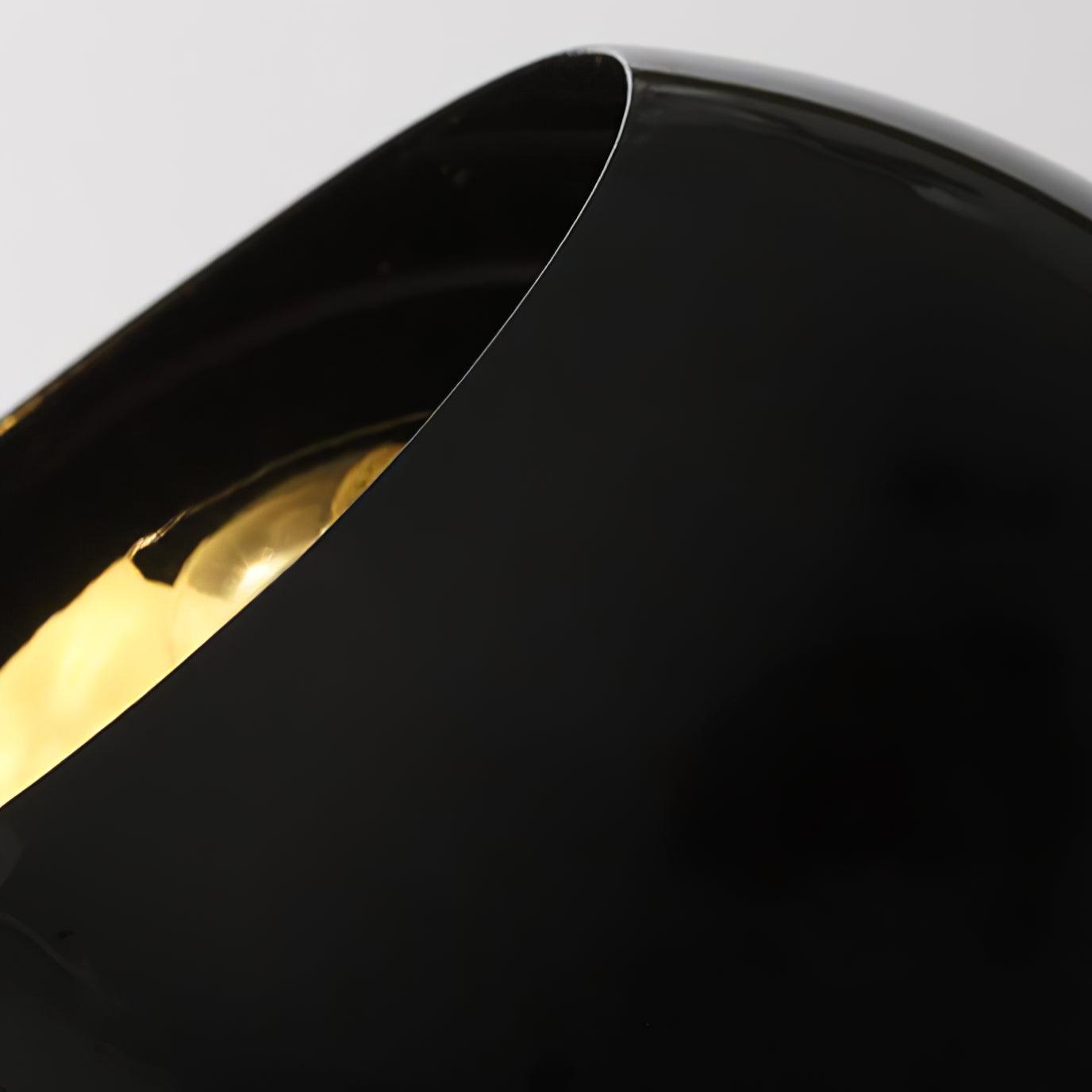 Lustra Kronleuchter Schwarz Glas Acaba Elegant-Letslighting