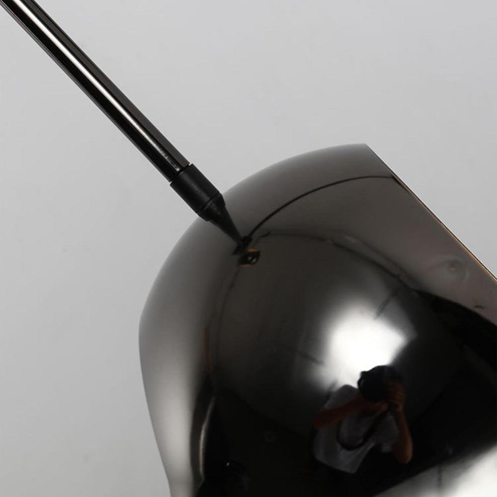 Lustra Kronleuchter Schwarz Glas Acaba Elegant-Letslighting