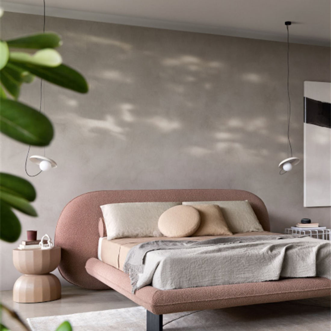 Acoustic Modern Disc Glass Pendant Lamp - Letslighting