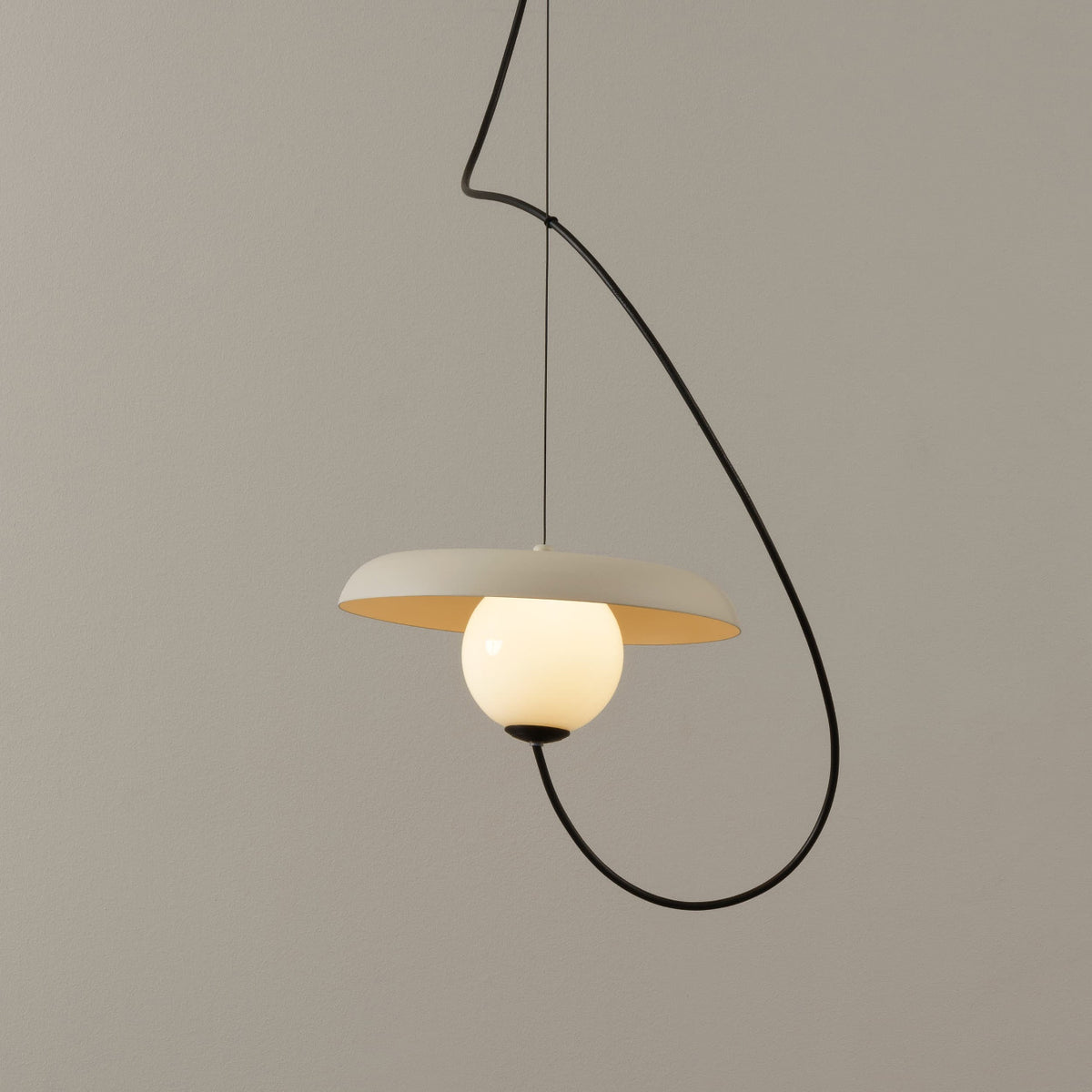 Acoustic Modern Disc Glass Pendant Lamp - Letslighting