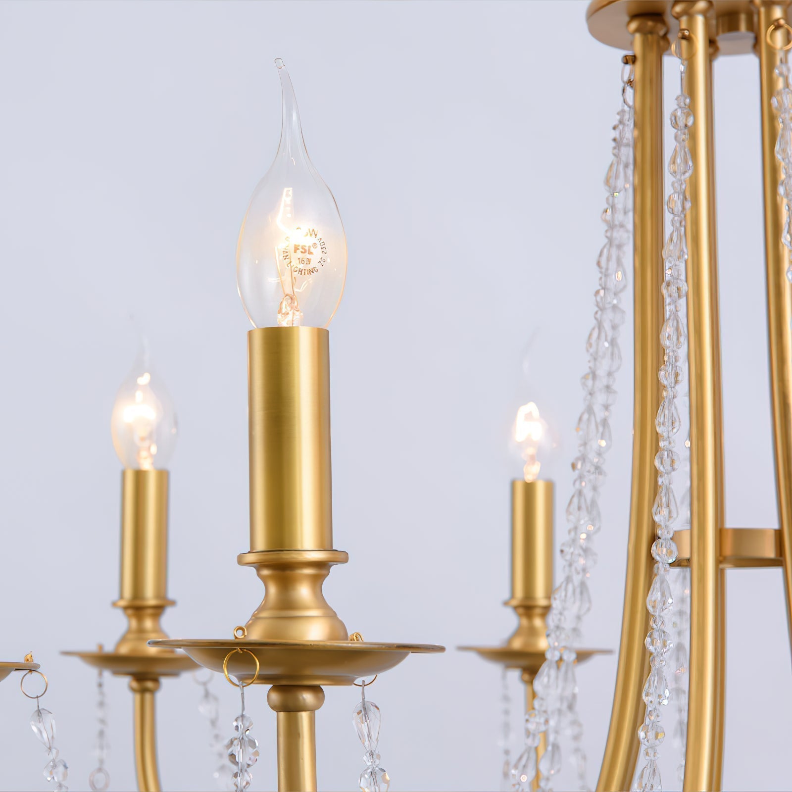 Acroma Modern Traditional Crystal Chandelier - Letslighting