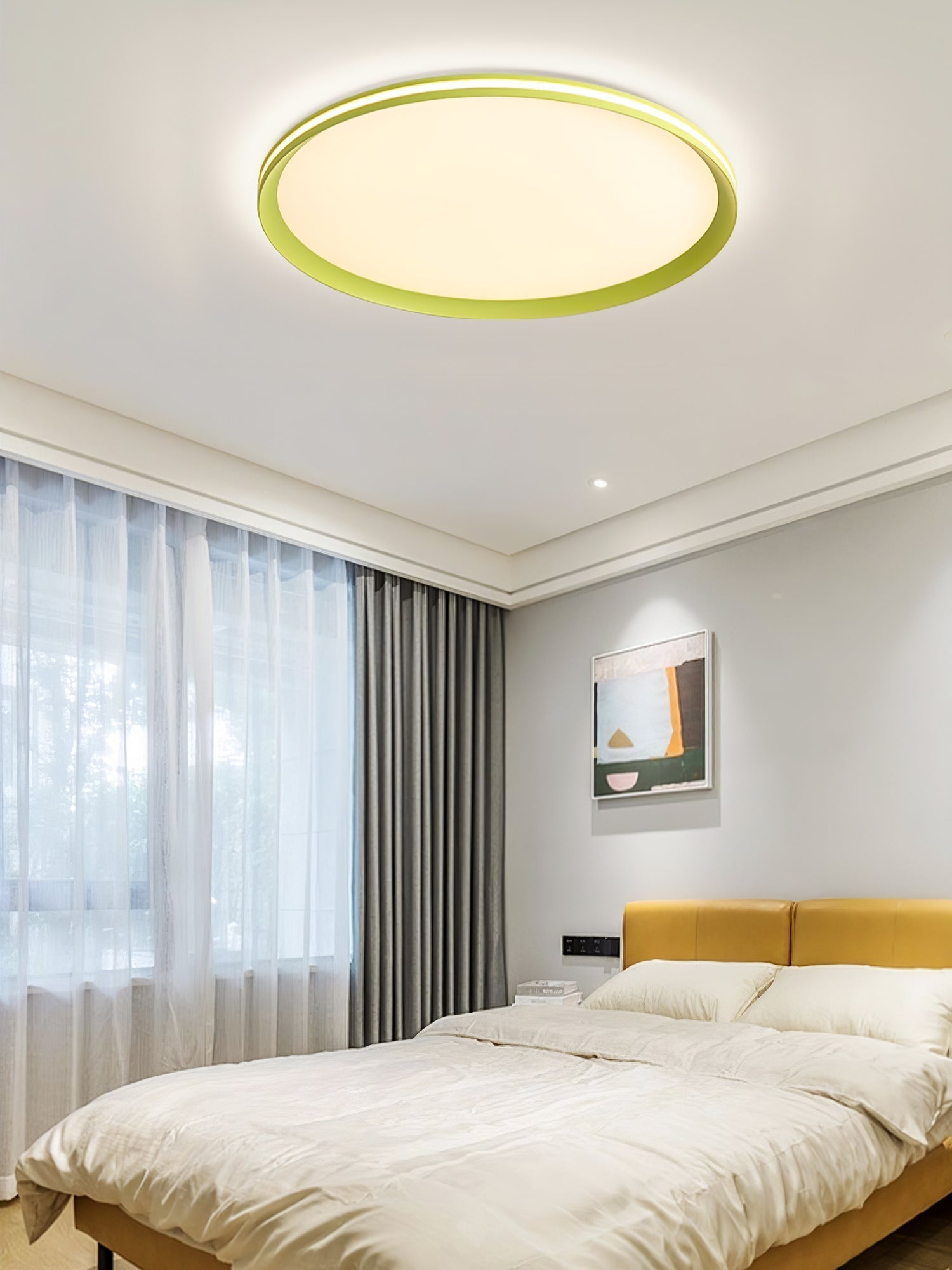 Avtheira Modern Minimalistisch Rund LED Deckenleuchte-Letslighting