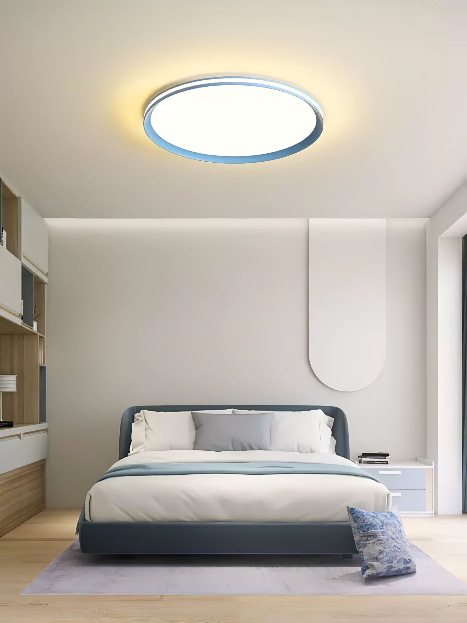 Avtheira Modern Minimalistisch Rund LED Deckenleuchte-Letslighting