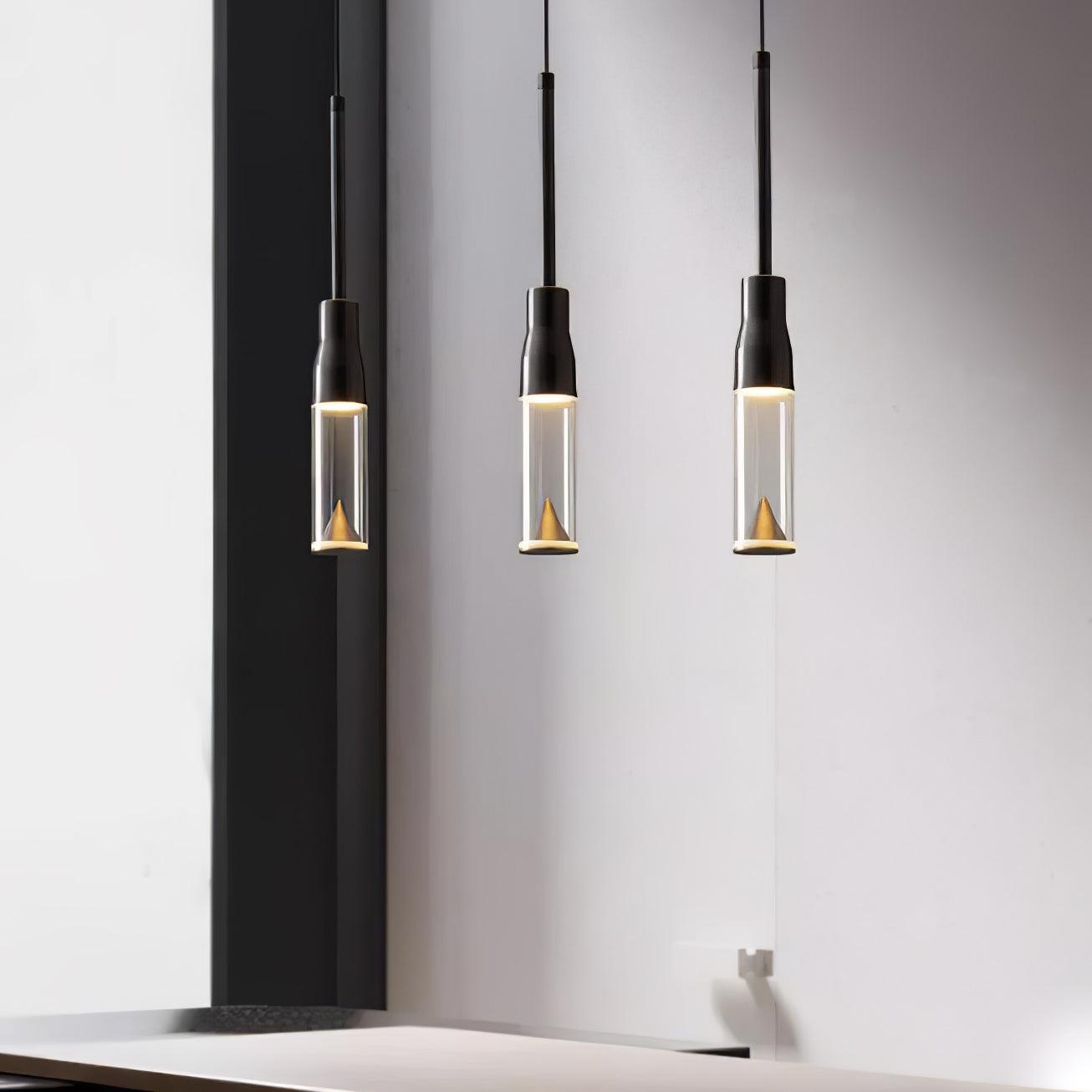 Solara Pendelleuchte Hut Platte Chrom Modern-Letslighting