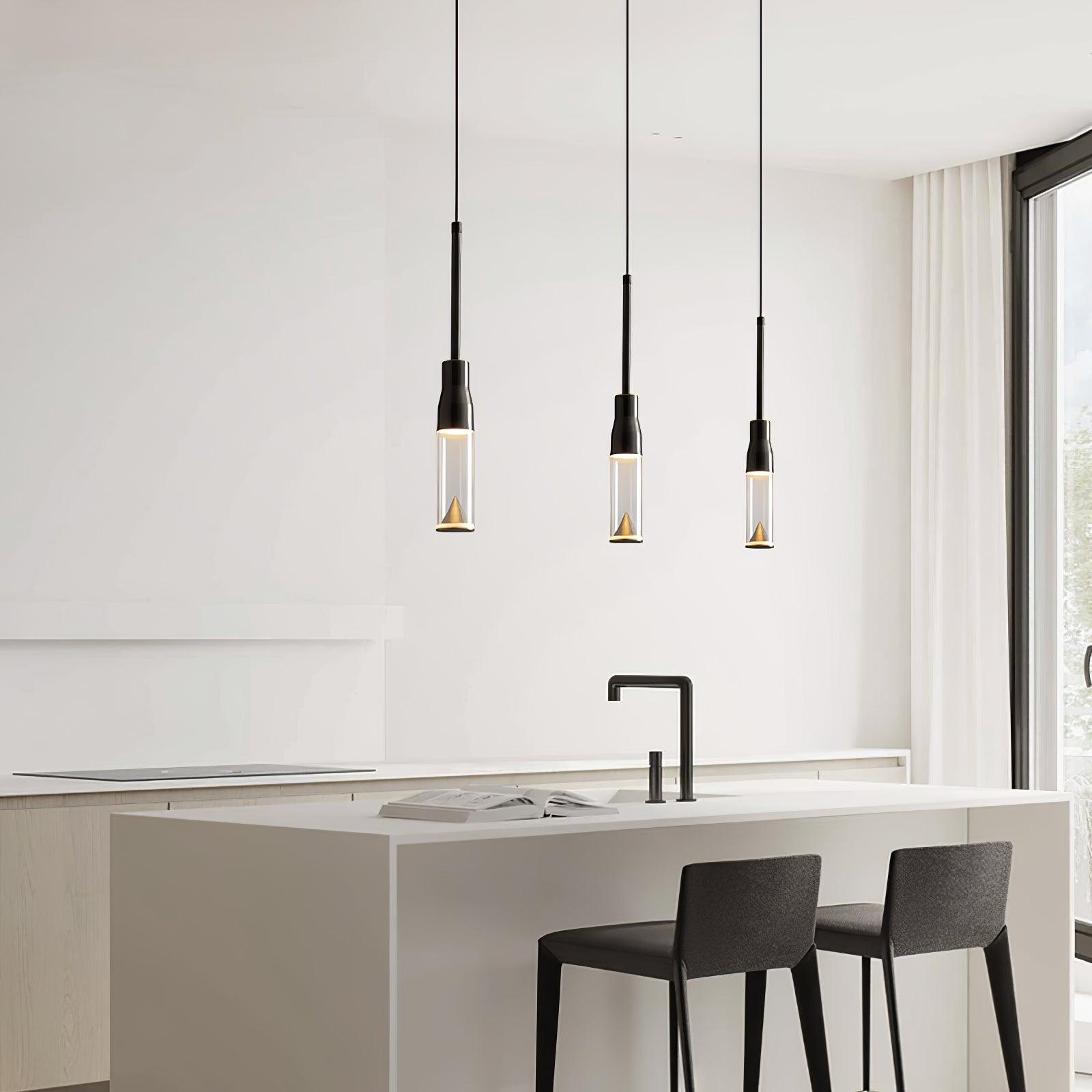 Solara Pendelleuchte Hut Platte Chrom Modern-Letslighting