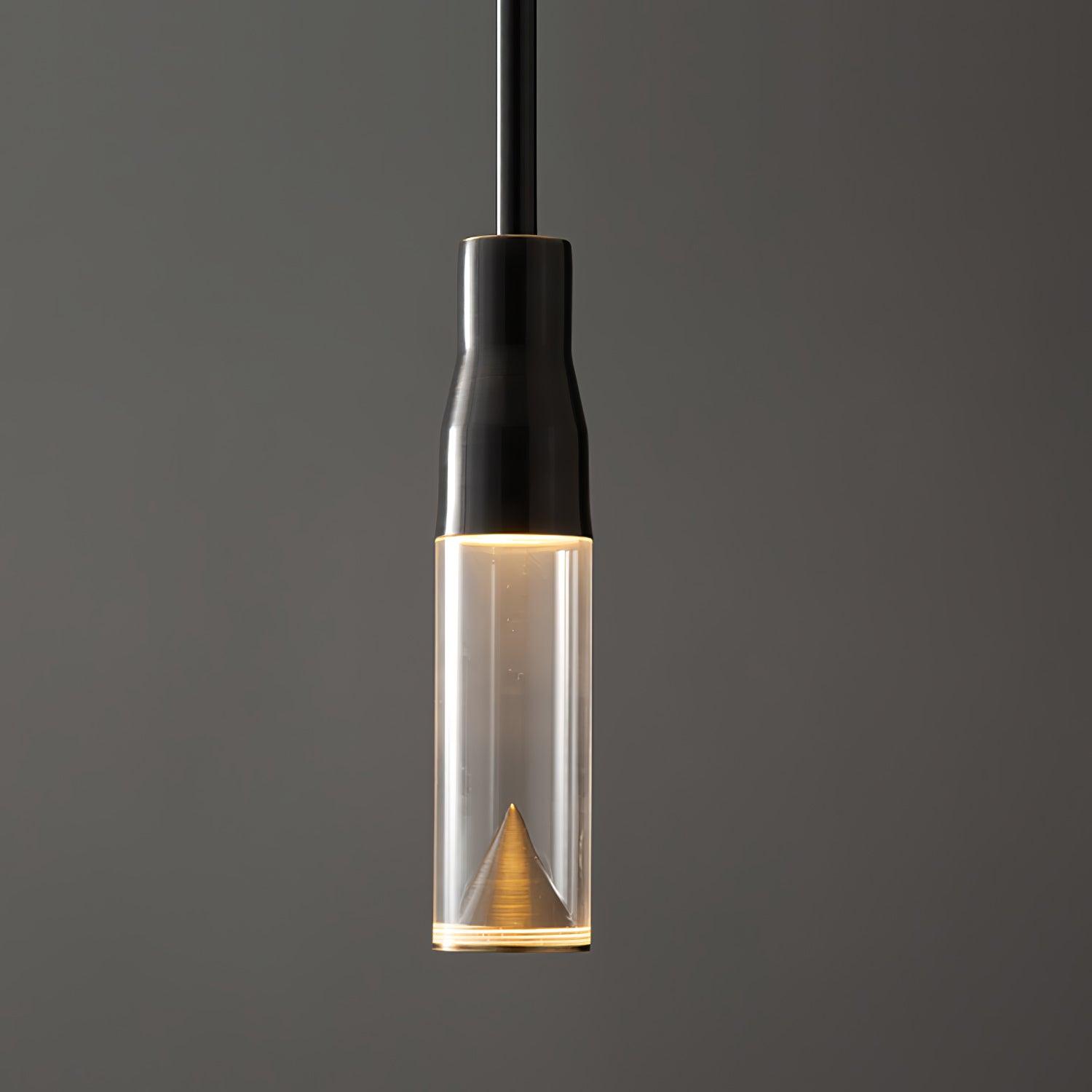 Solara Pendelleuchte Hut Platte Chrom Modern-Letslighting