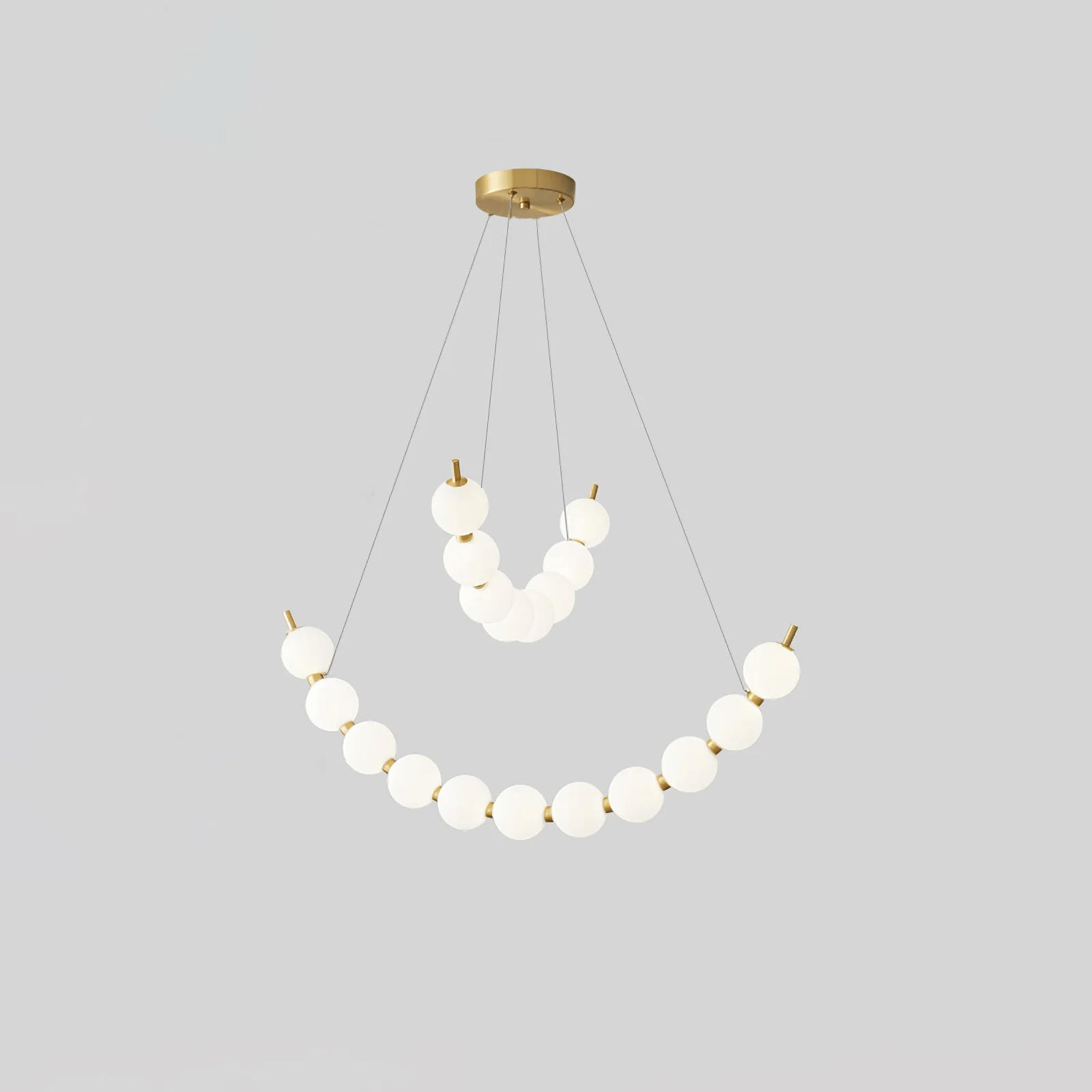 Cetalan Elegance Art Pearls Kunststoff-Kronleuchter-Letslighting