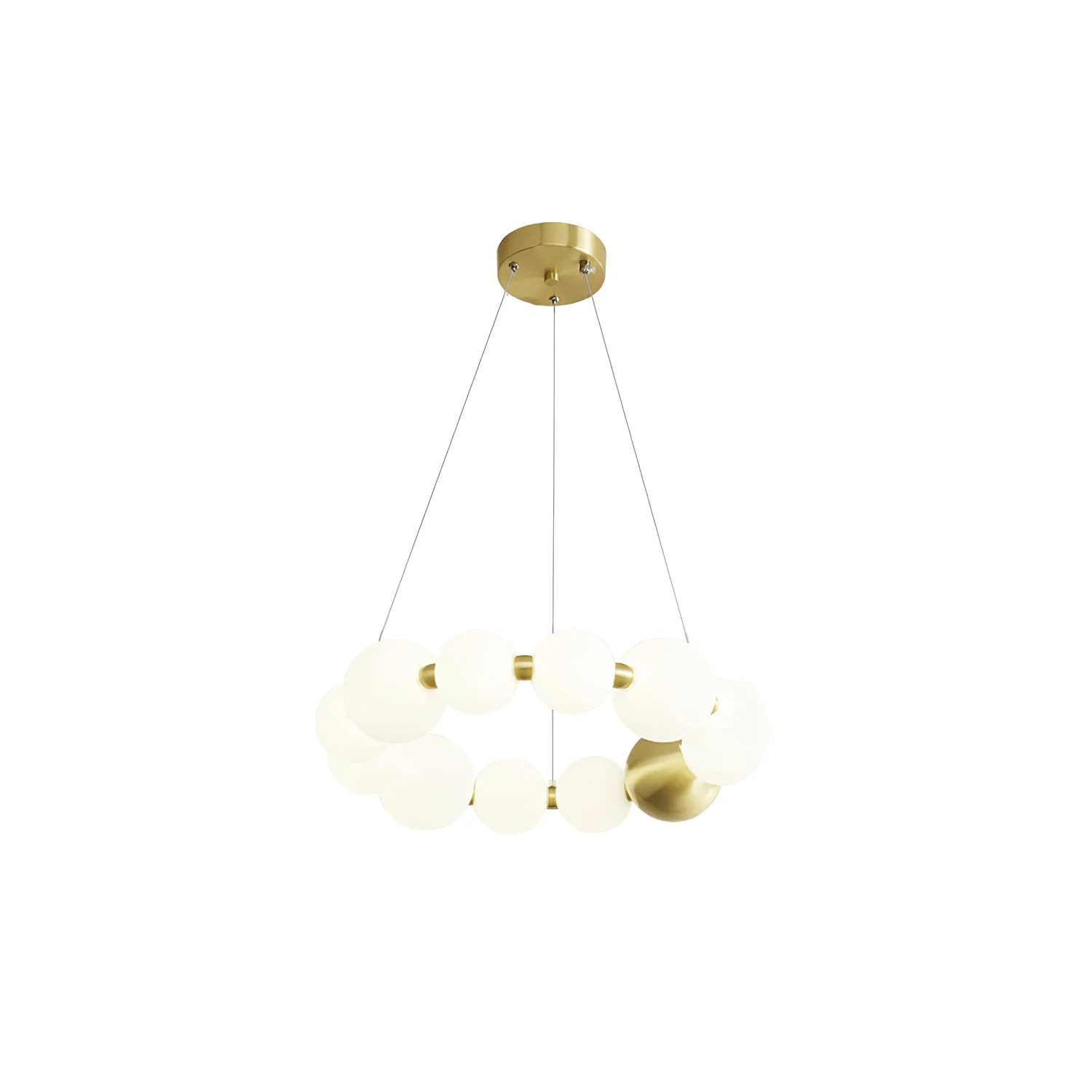 Cetalan Elegance Art Pearls Kunststoff-Kronleuchter-Letslighting