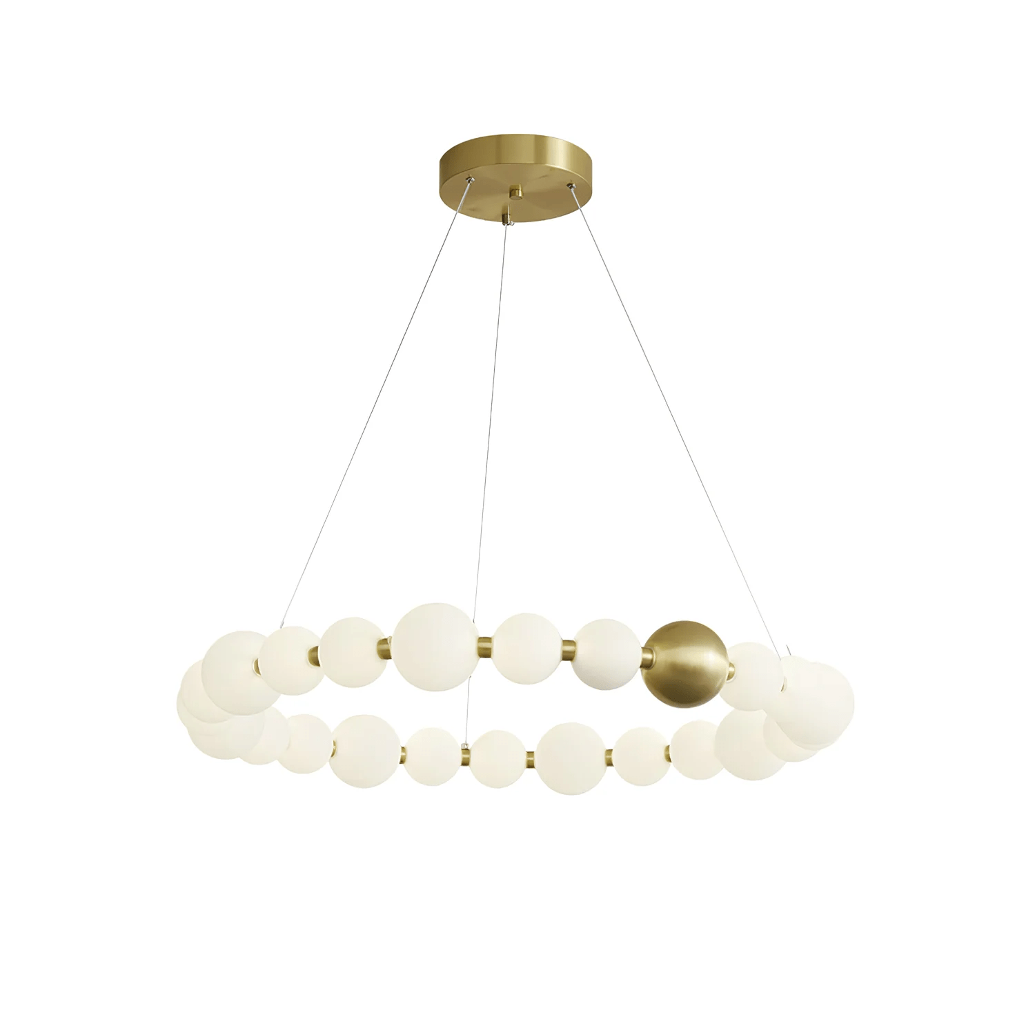 Cetalan Elegance Art Pearls Kunststoff-Kronleuchter-Letslighting