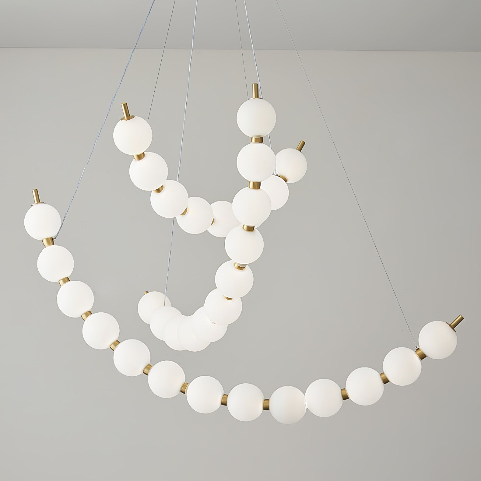 Cetalan Elegance Art Pearls Kunststoff-Kronleuchter-Letslighting