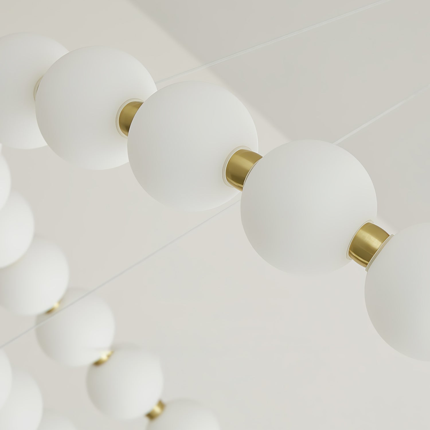 Cetalan Elegance Art Pearls Kunststoff-Kronleuchter-Letslighting