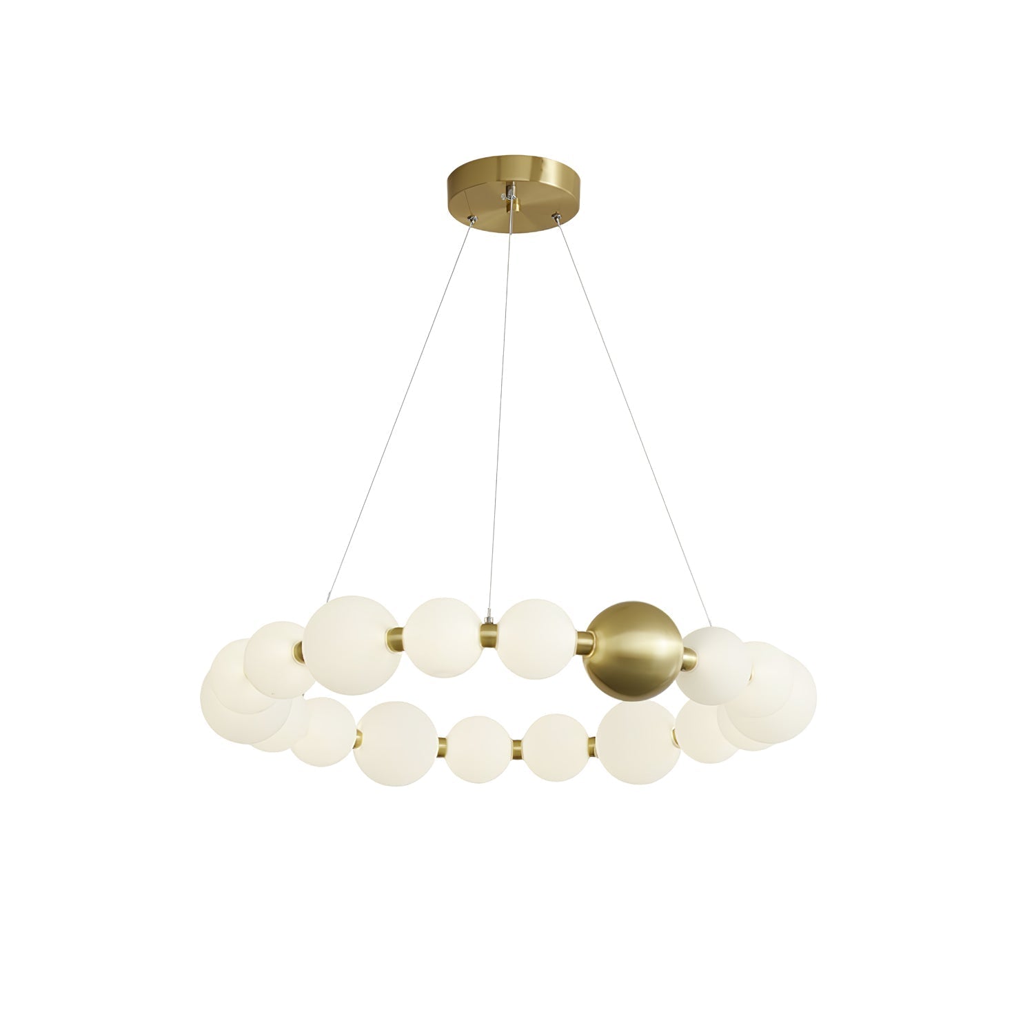 Cetalan Elegance Art Pearls Kunststoff-Kronleuchter-Letslighting