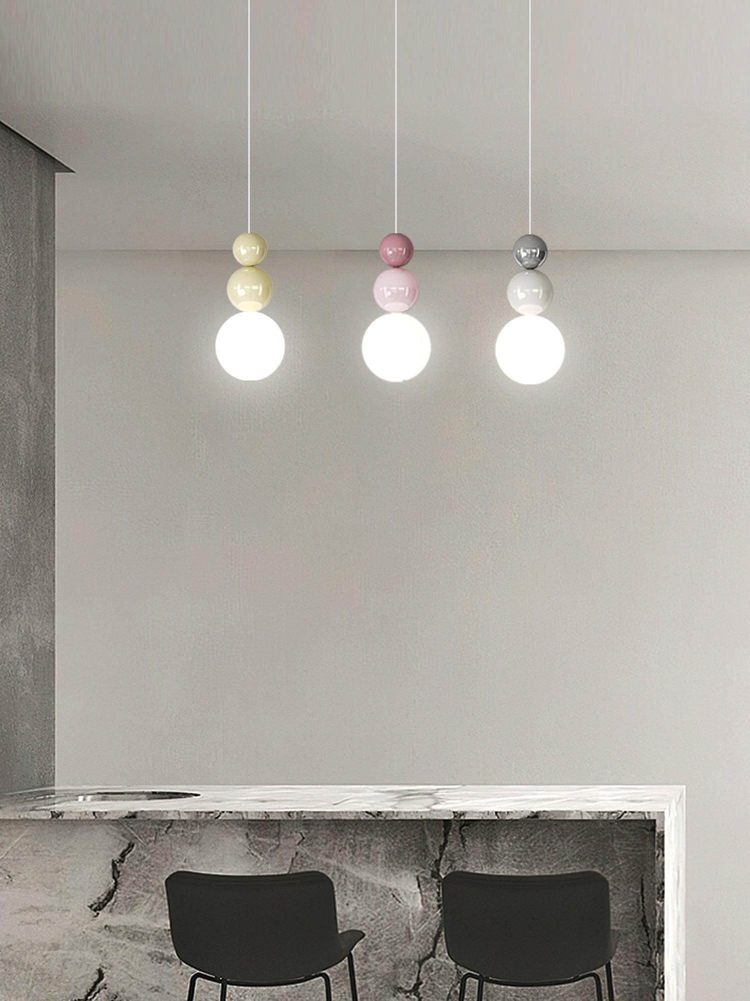 Orbis Wall Lamp White Minimalist Acrylic Living Room Bedroom | Letslighting-Letslighting
