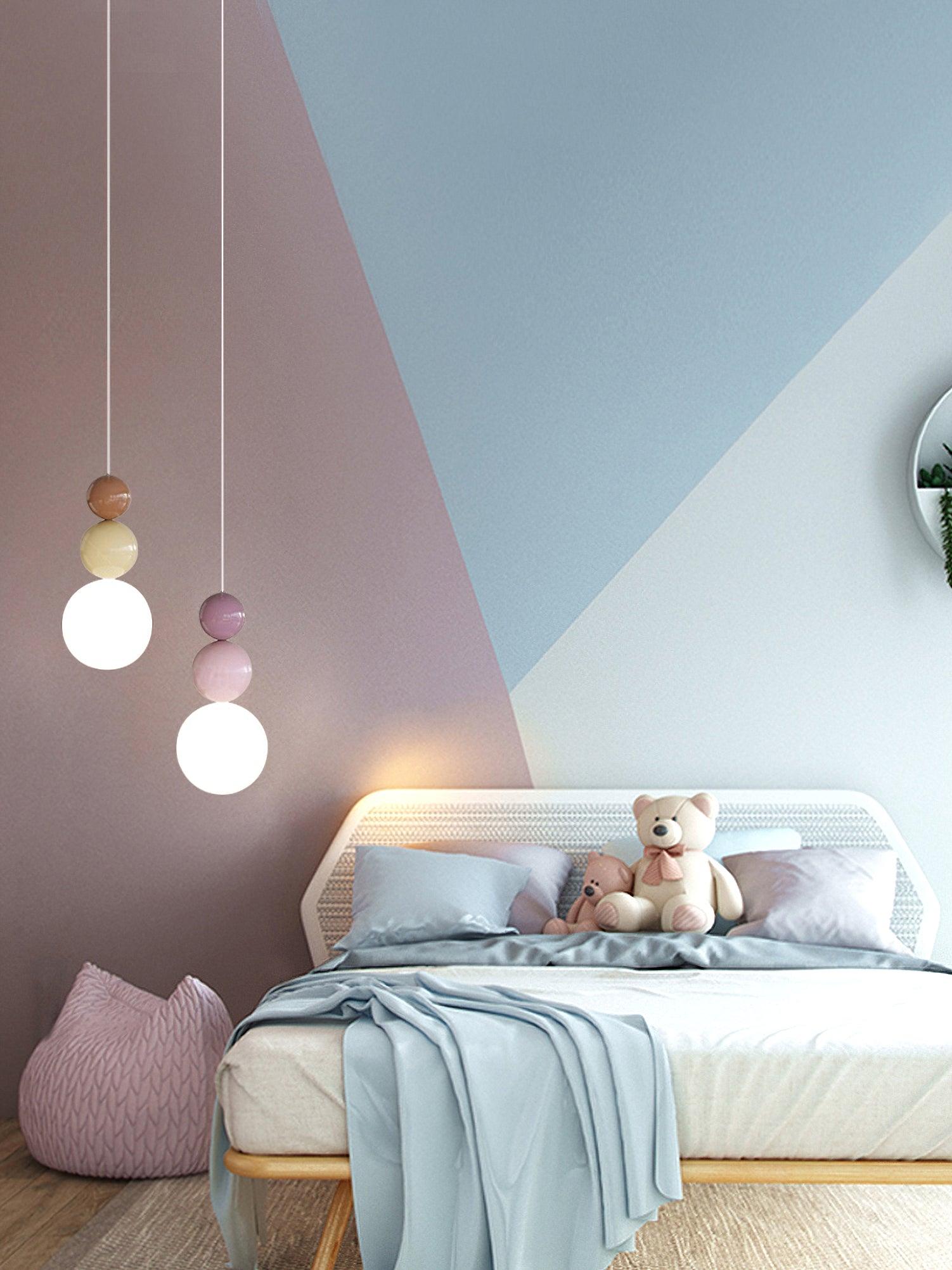 Orbis Wall Lamp White Minimalist Acrylic Living Room Bedroom | Letslighting-Letslighting