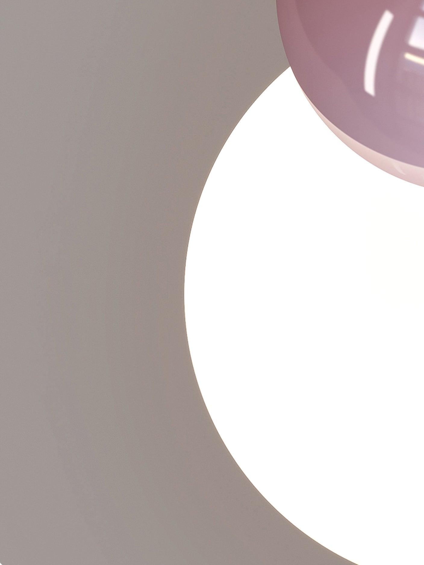 Orbis Wall Lamp White Minimalist Acrylic Living Room Bedroom | Letslighting-Letslighting