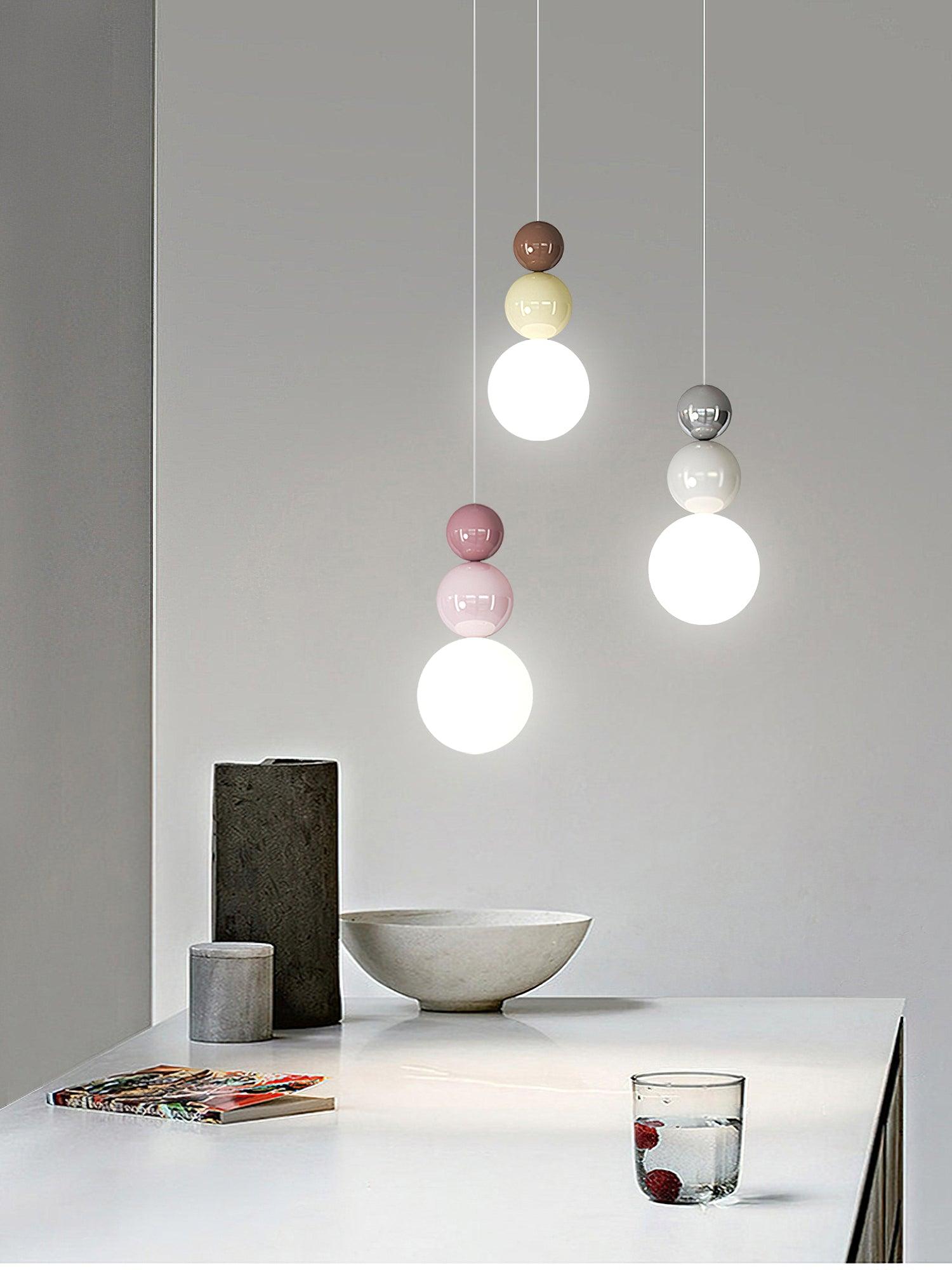 Orbis Wall Lamp White Minimalist Acrylic Living Room Bedroom | Letslighting-Letslighting