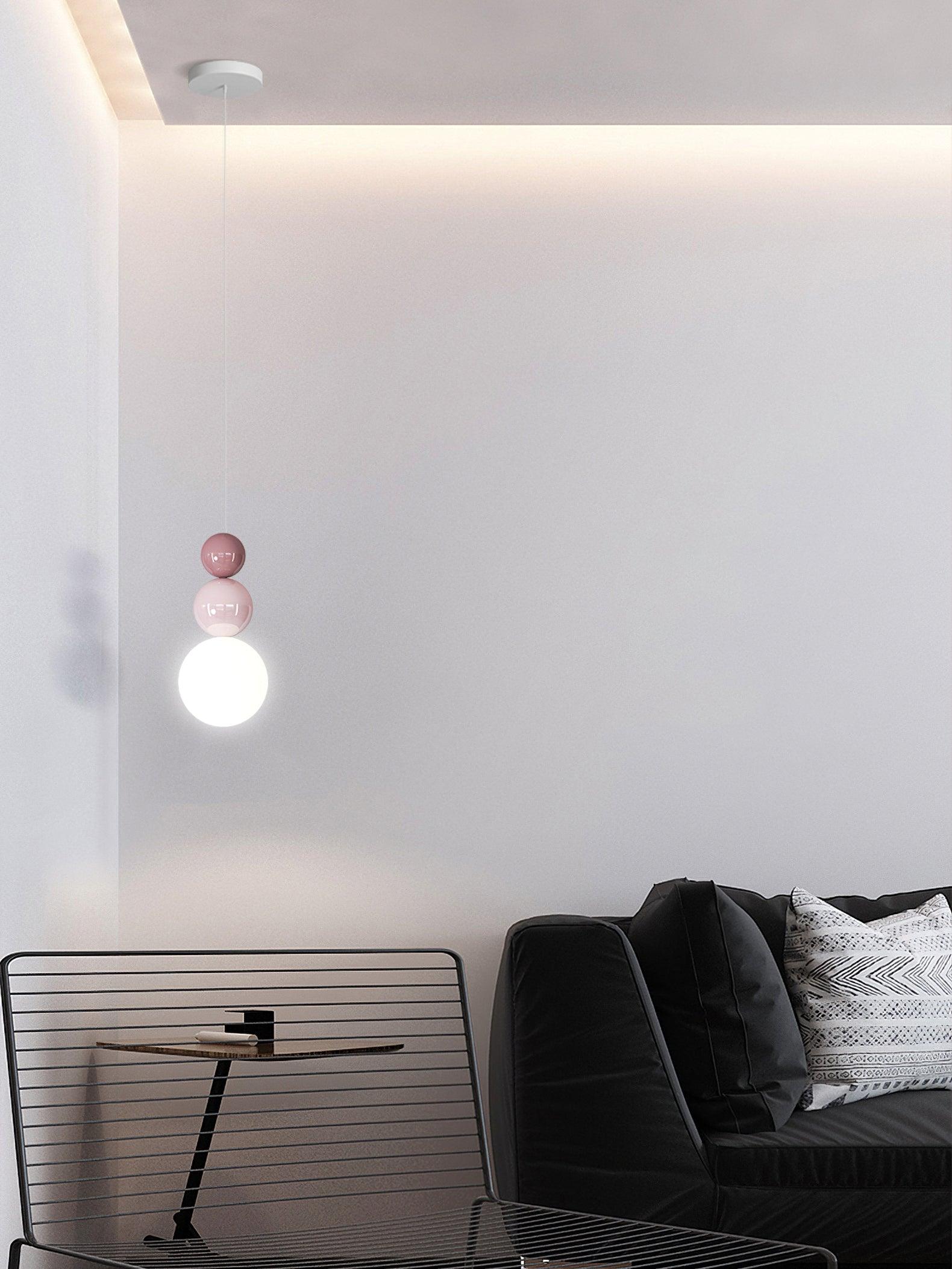 Orbis Wall Lamp White Minimalist Acrylic Living Room Bedroom | Letslighting-Letslighting