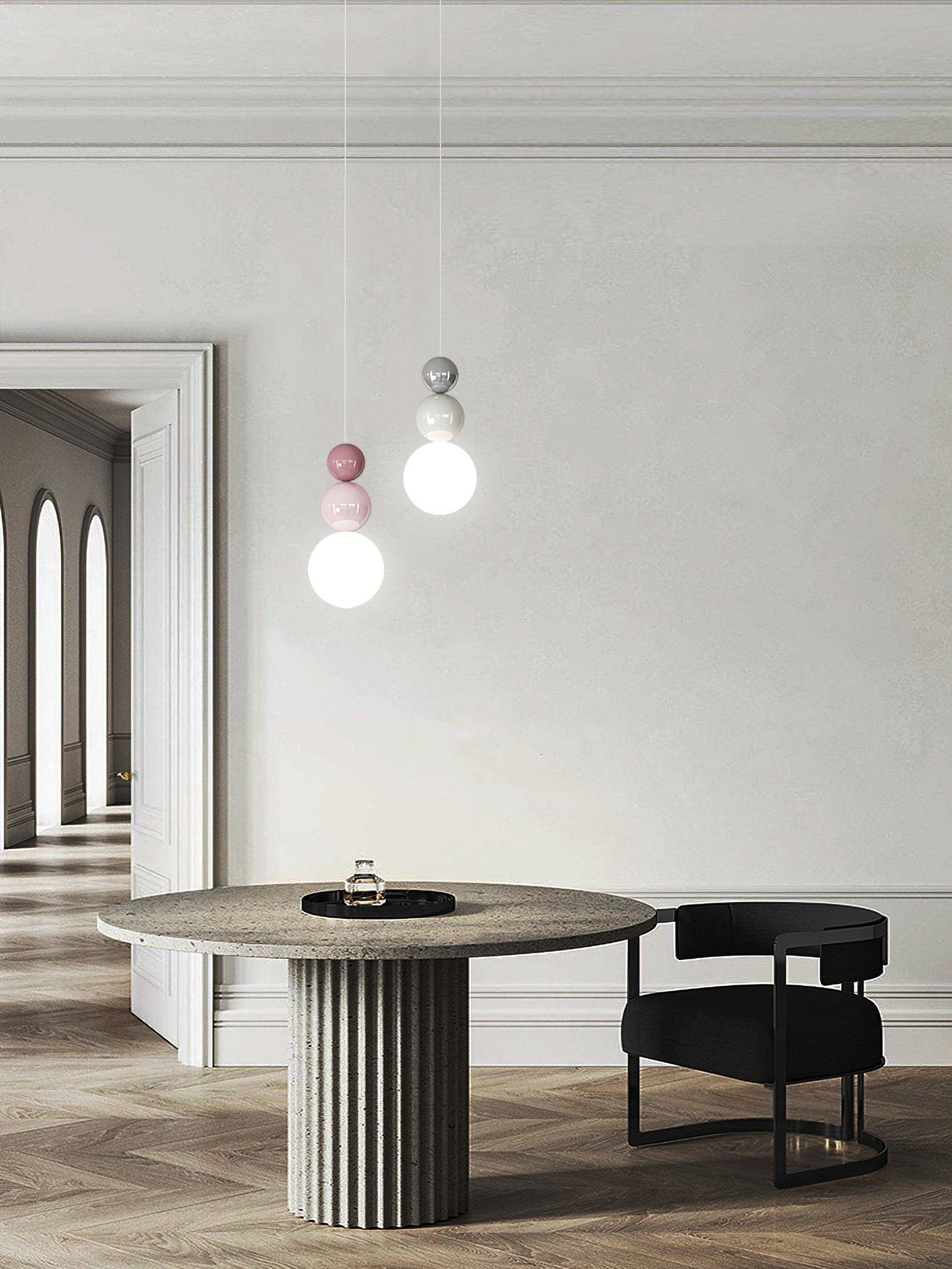 Orbis Wall Lamp White Minimalist Acrylic Living Room Bedroom | Letslighting-Letslighting