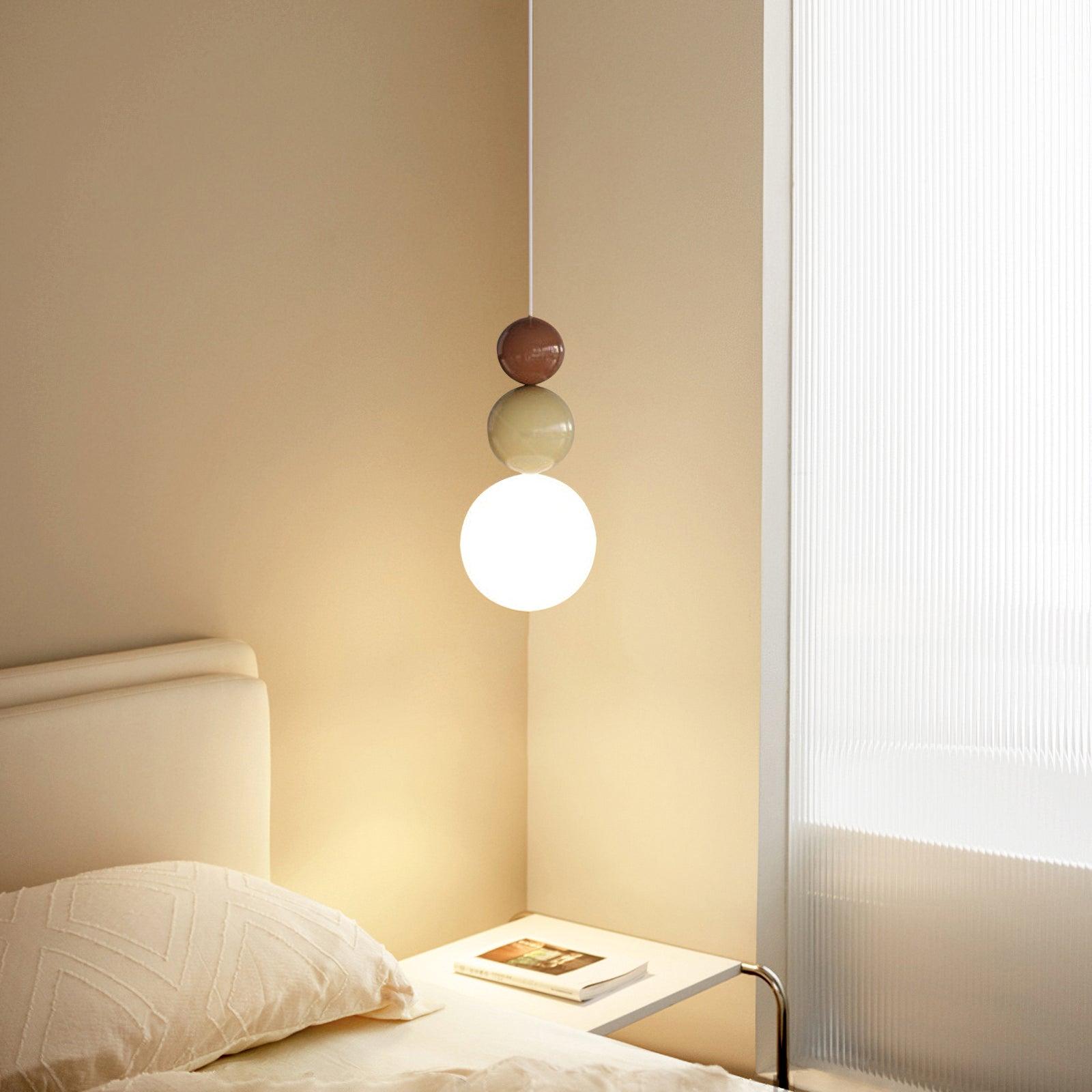 Orbis Wall Lamp White Minimalist Acrylic Living Room Bedroom | Letslighting-Letslighting