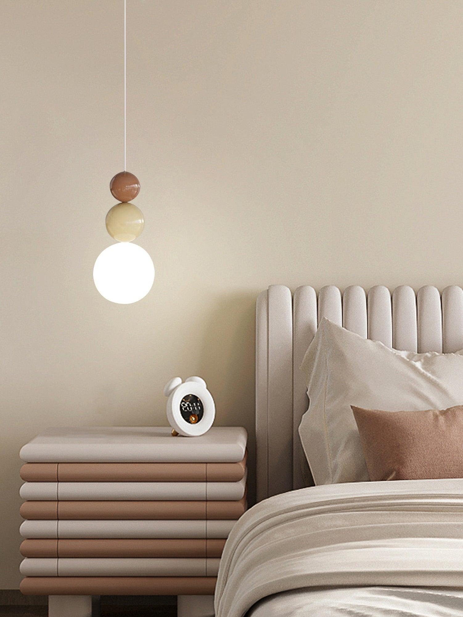 Orbis Wall Lamp White Minimalist Acrylic Living Room Bedroom | Letslighting-Letslighting