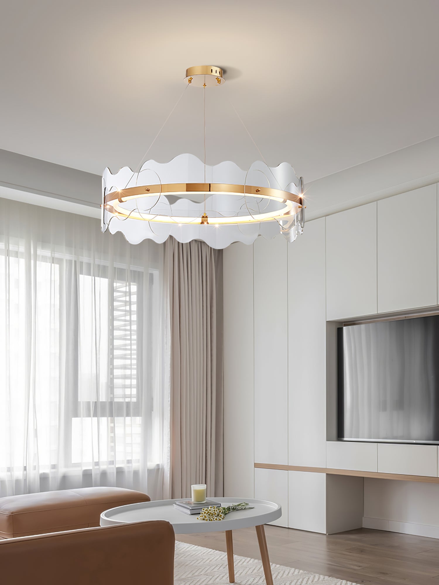 Vitalir Moderner Kronleuchter aus Metall-Letslighting