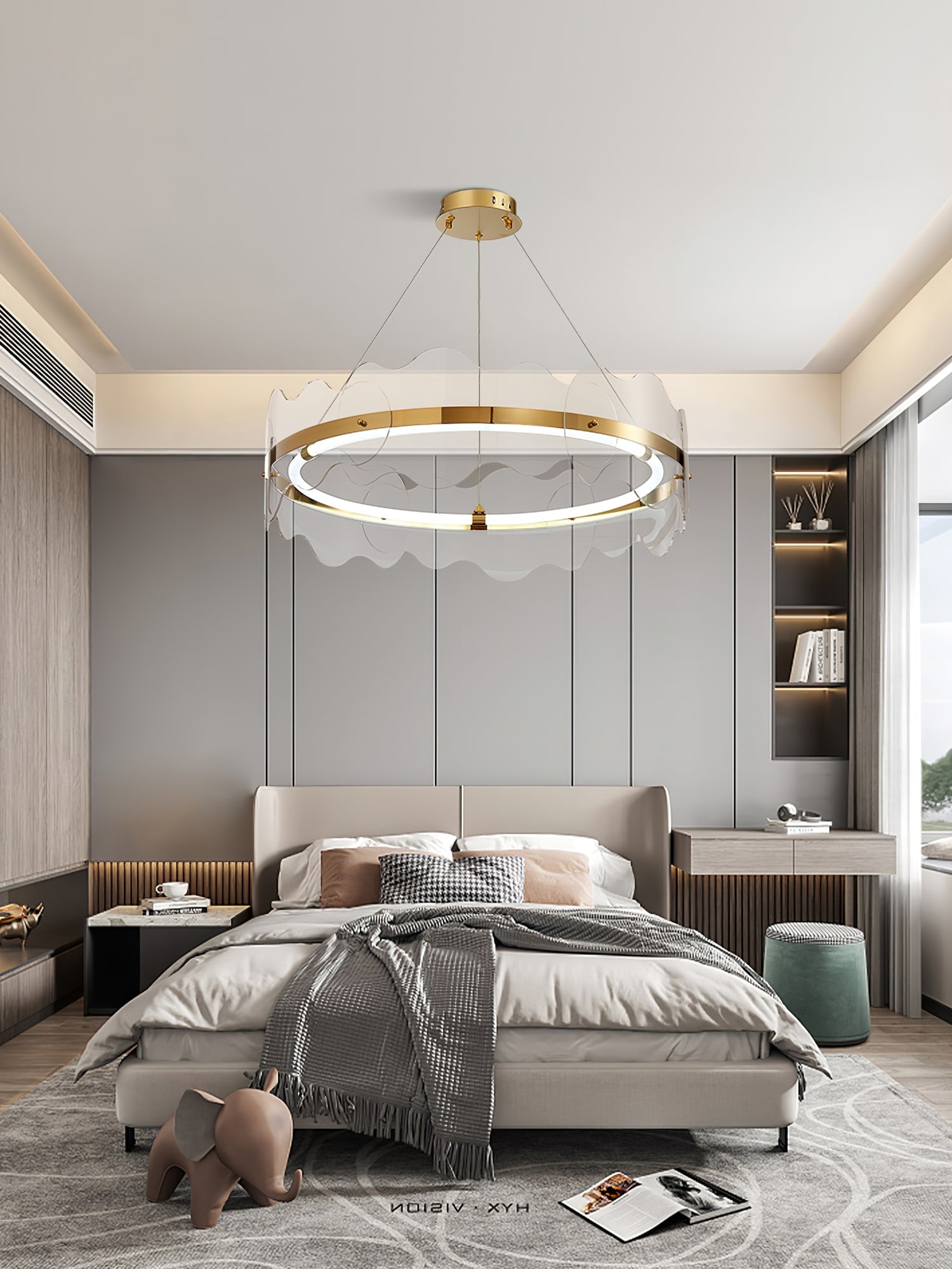 Vitalir Moderner Kronleuchter aus Metall-Letslighting