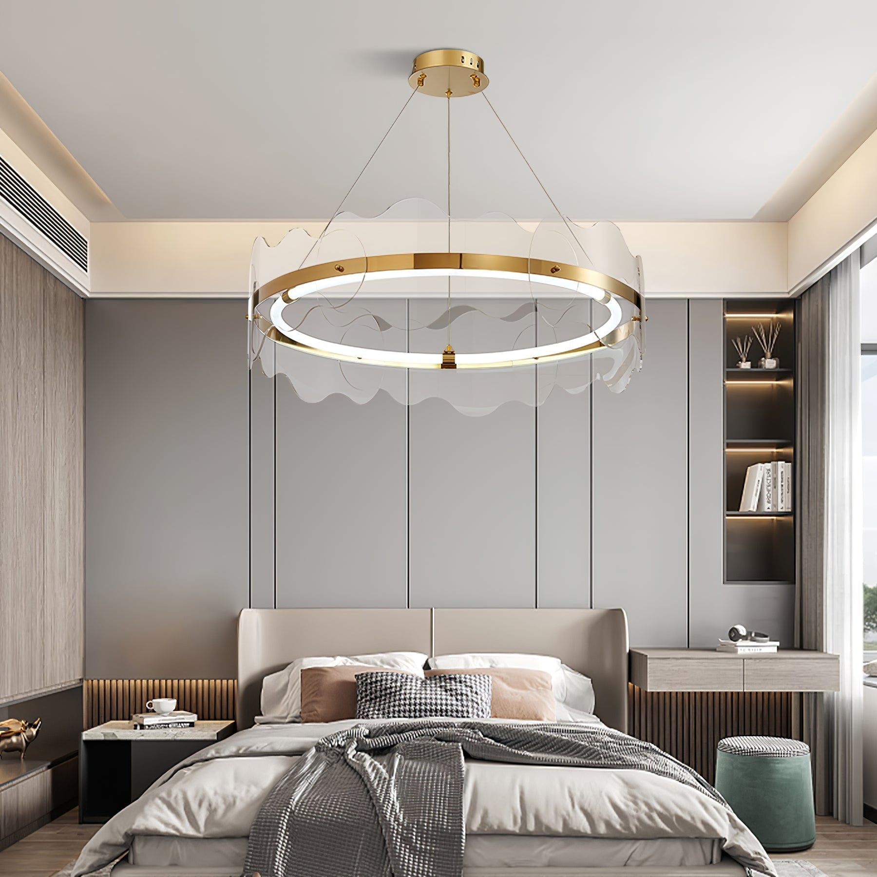 Vitalir Moderner Kronleuchter aus Metall-Letslighting