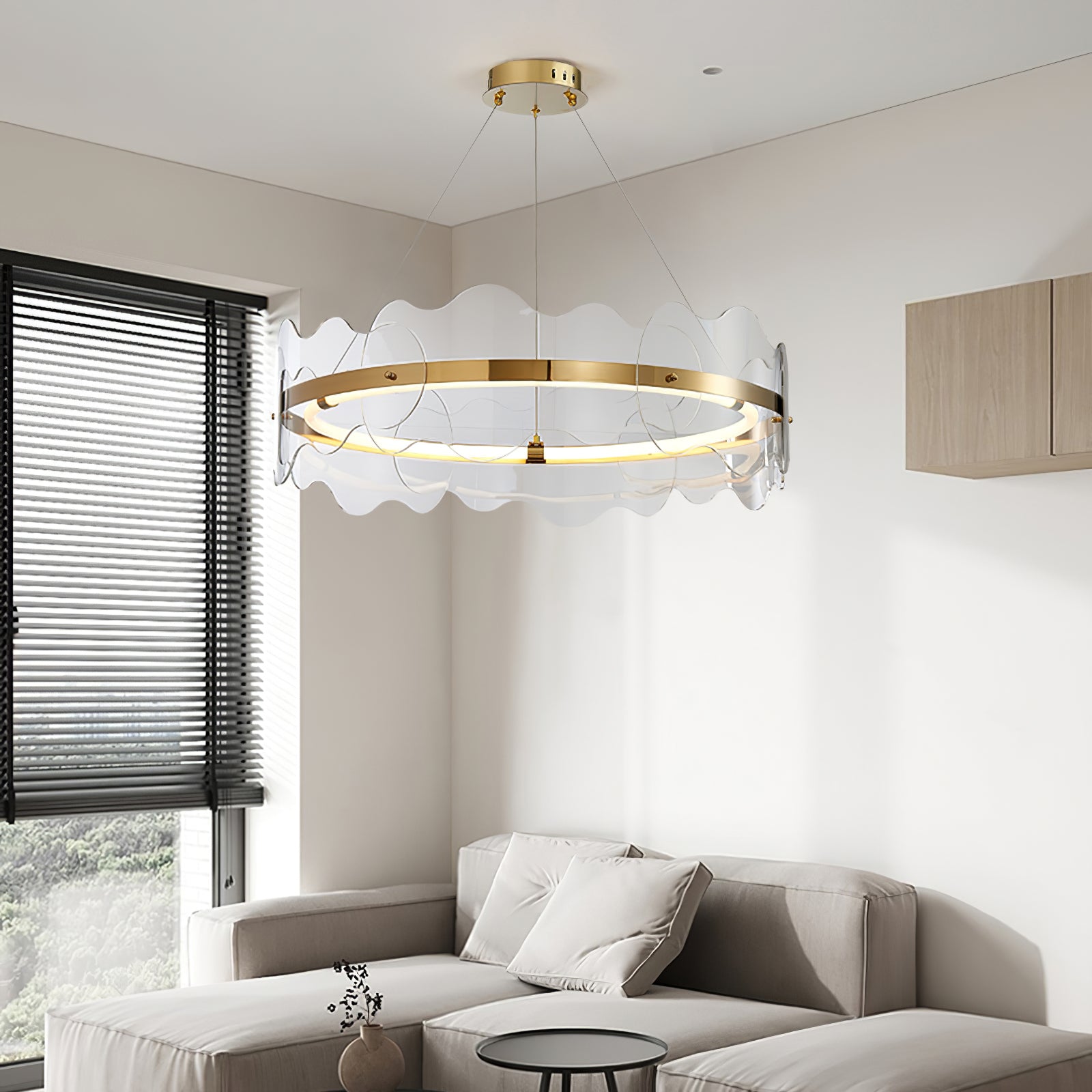 Vitalir Moderner Kronleuchter aus Metall-Letslighting