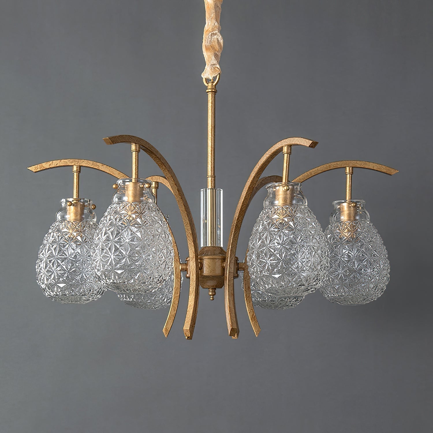 Adams Postmodern Luxury Glass Chandelier - Letslighting