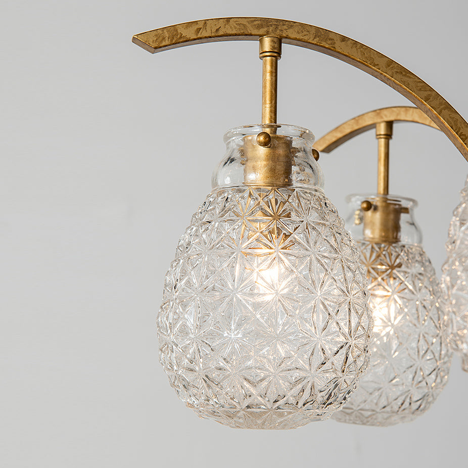 Adams Postmodern Luxury Glass Chandelier - Letslighting