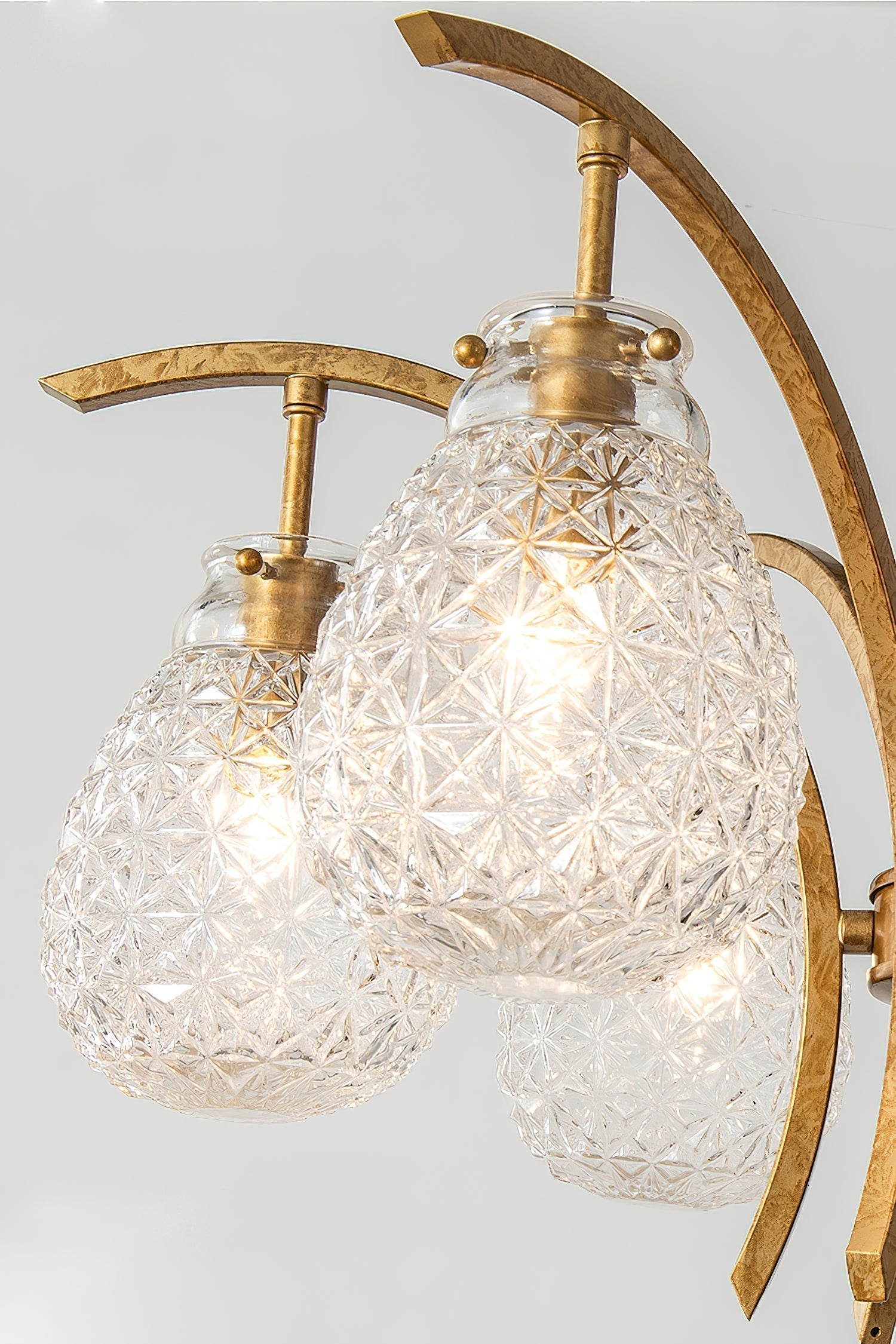 Adams Postmodern Luxury Glass Chandelier - Letslighting