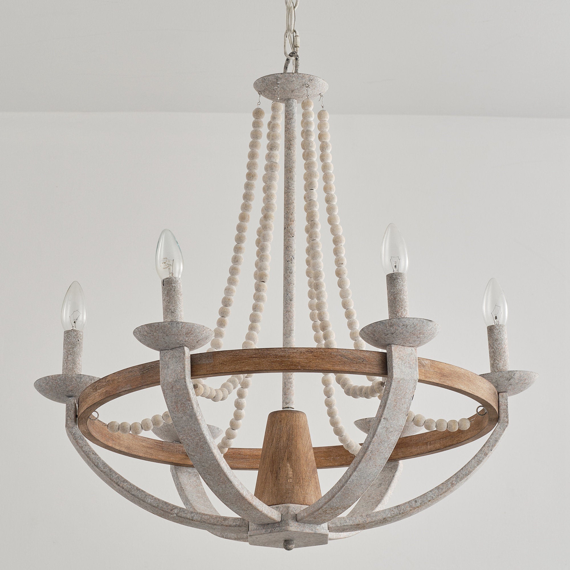 Adan Modern Traditional Wood Chandelier - Letslighting