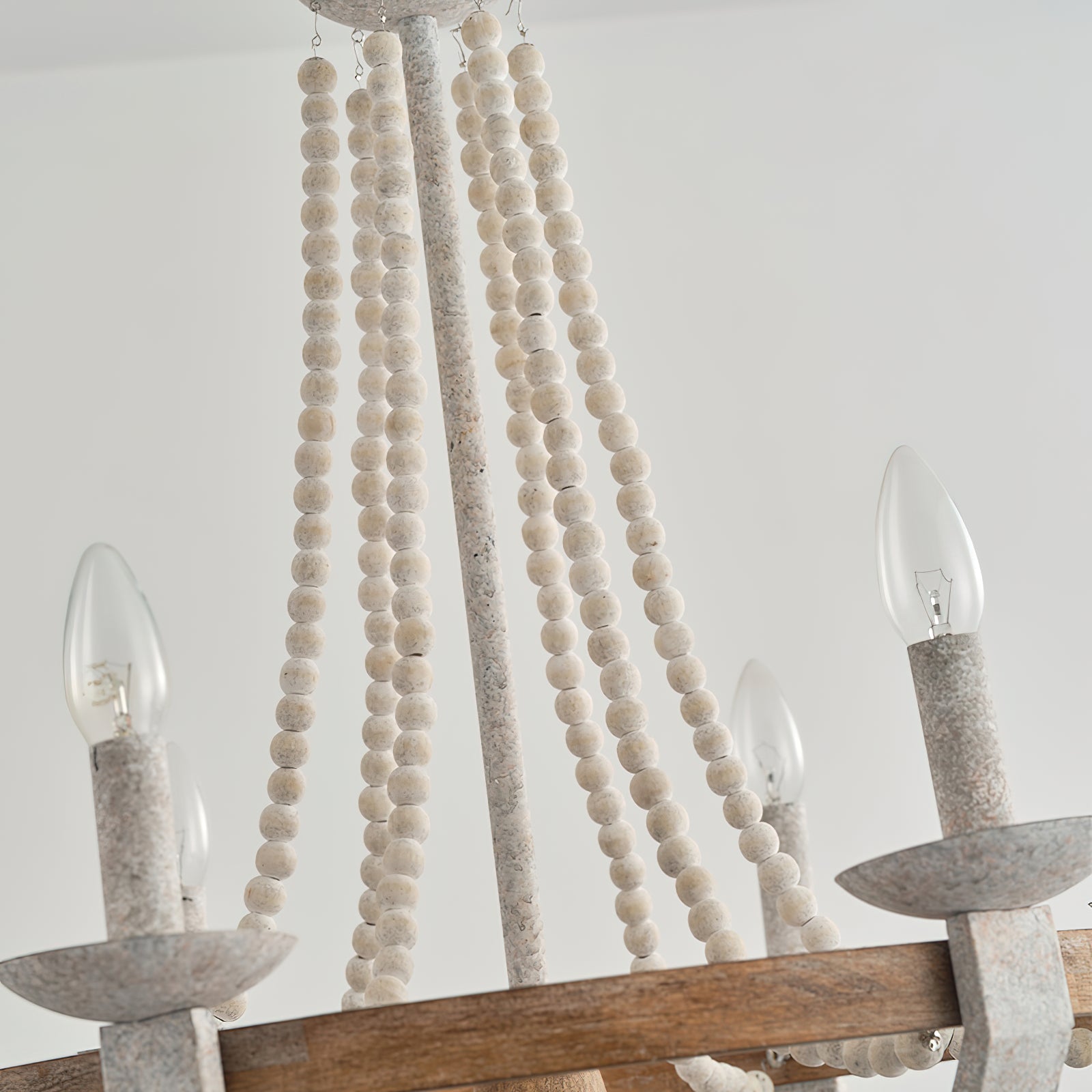 Adan Modern Traditional Wood Chandelier - Letslighting