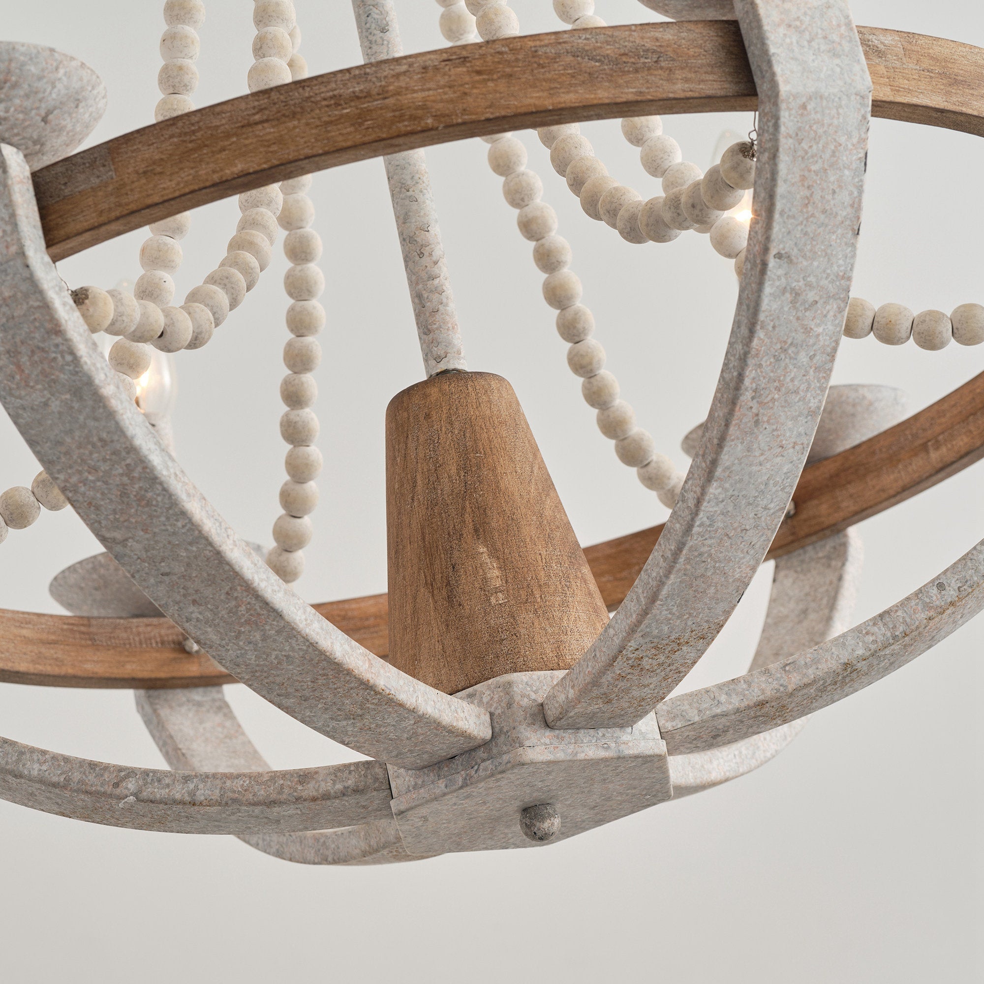 Adan Modern Traditional Wood Chandelier - Letslighting