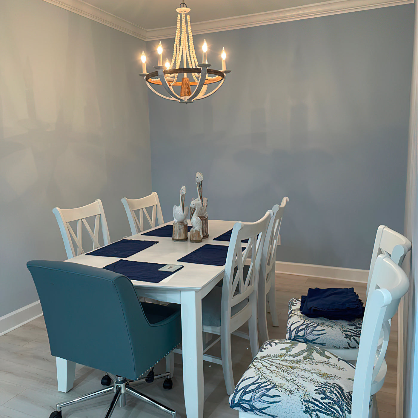 Adan Modern Traditional Wood Chandelier - Letslighting