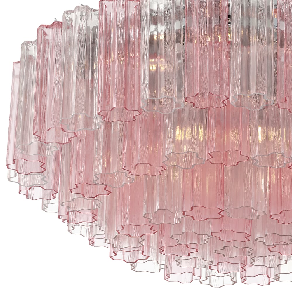 Aurora Ceiling Lamp Glass Tube Layered Amber - Neutralighting
