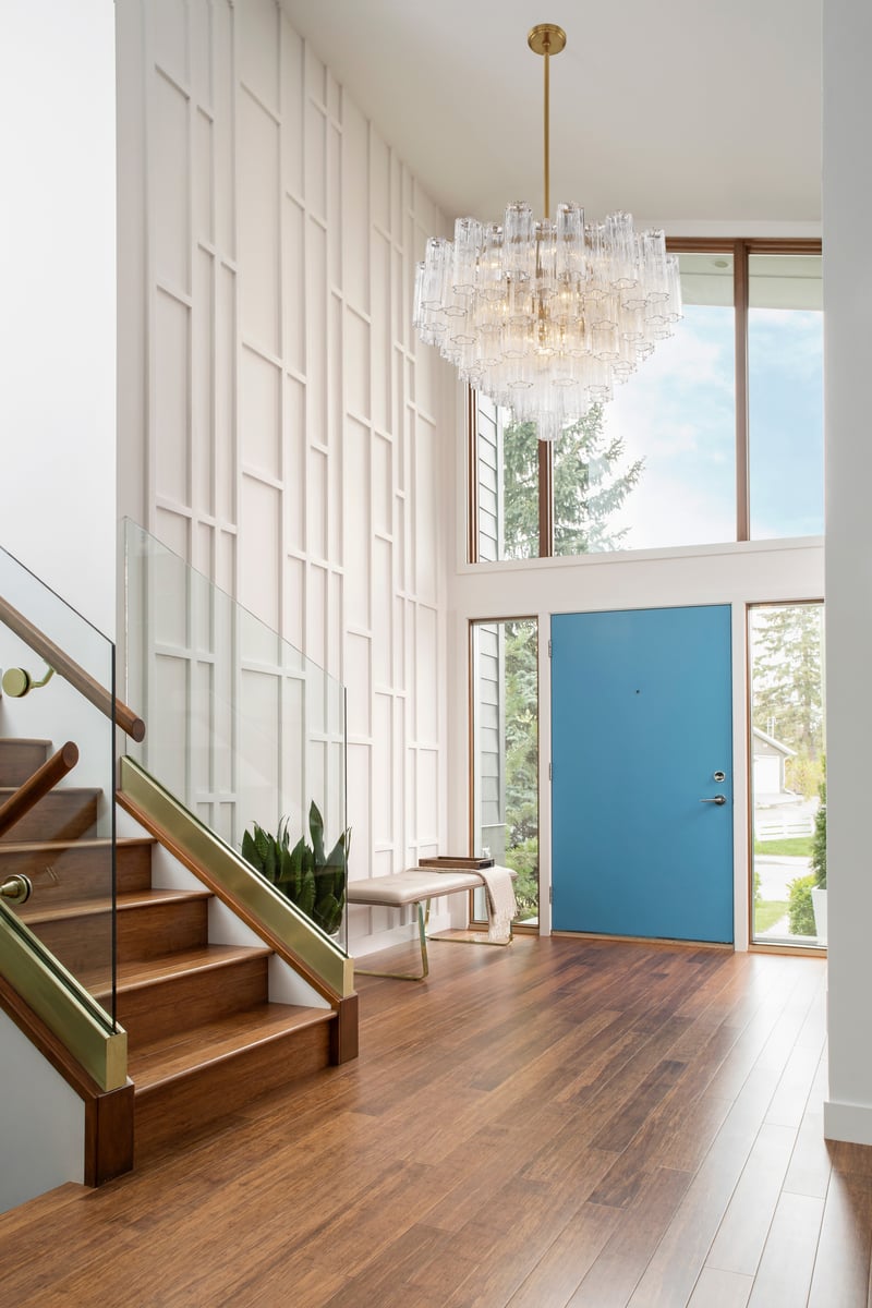 Aurora Murano Chandelier Glass Tube Layered Amber - Neutralighting