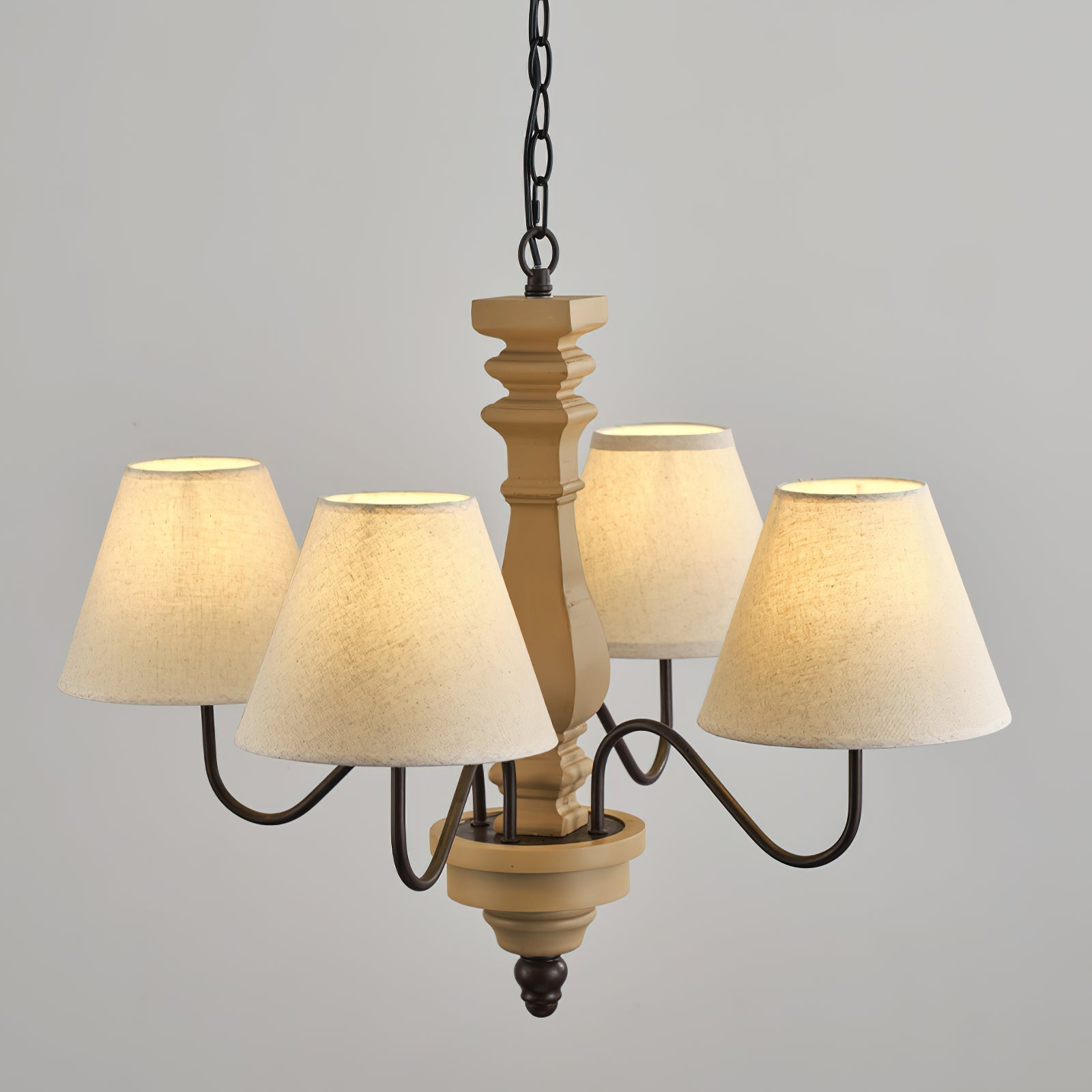Adela Traditional Luxury Wood Chandelier - Letslighting