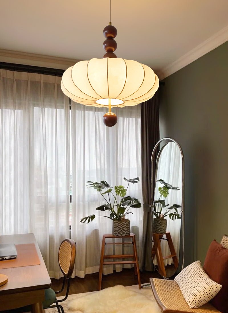Orla Vintage Fabric Pendant Light-Letslighting