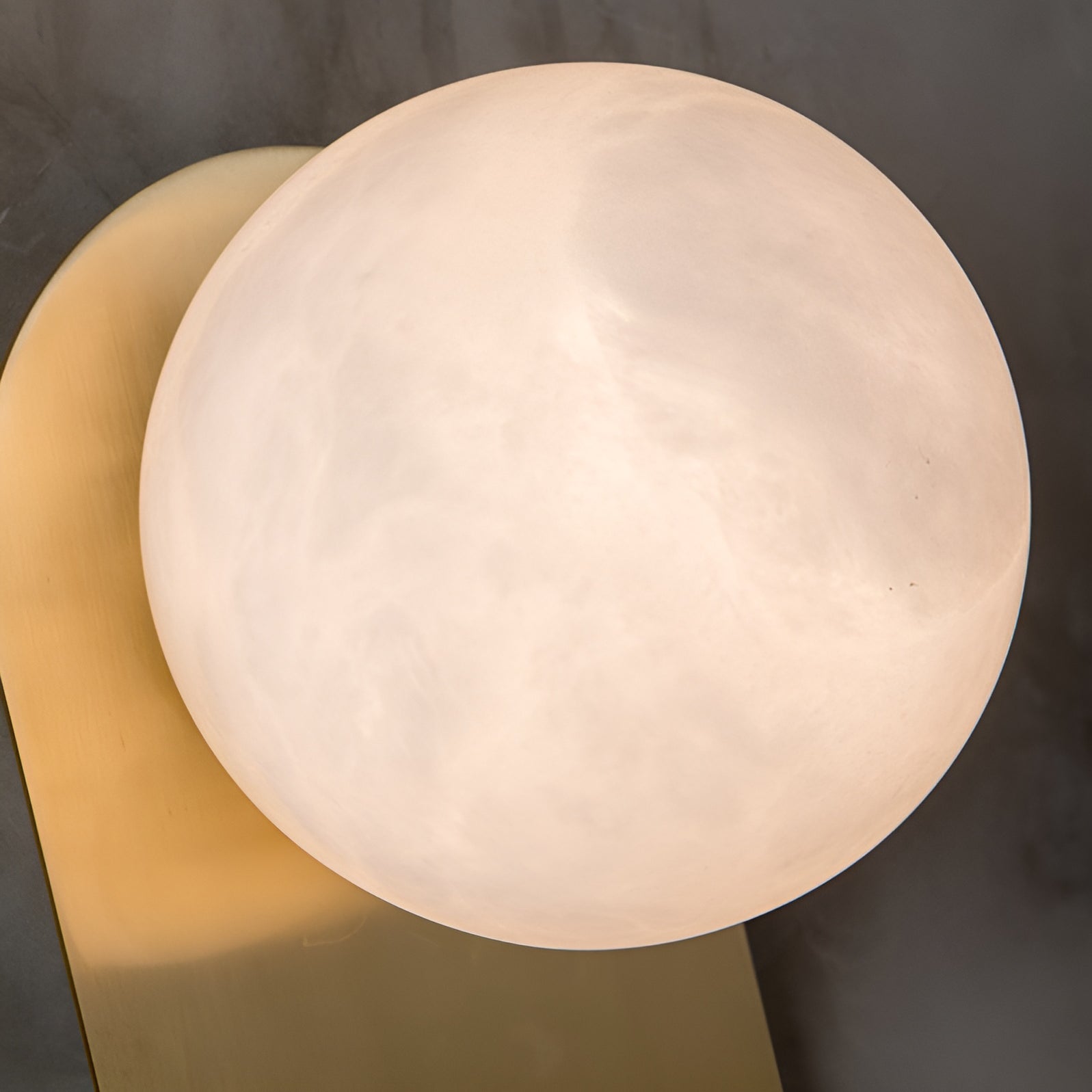 Adrion Modern Alabaster Metal Wall Lamp - Letslighting