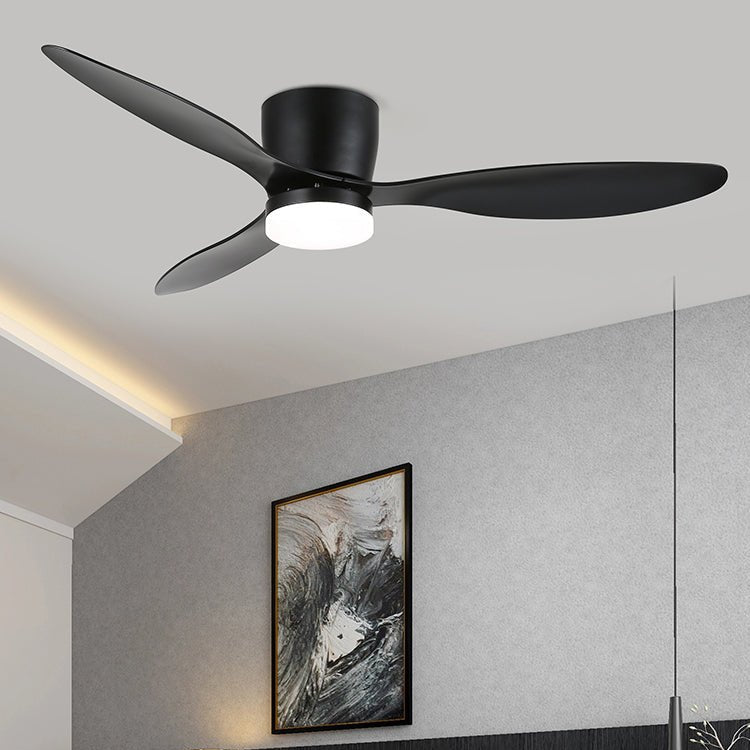 Brinor Deckenventilatorleuchte in Naturholzmaserung