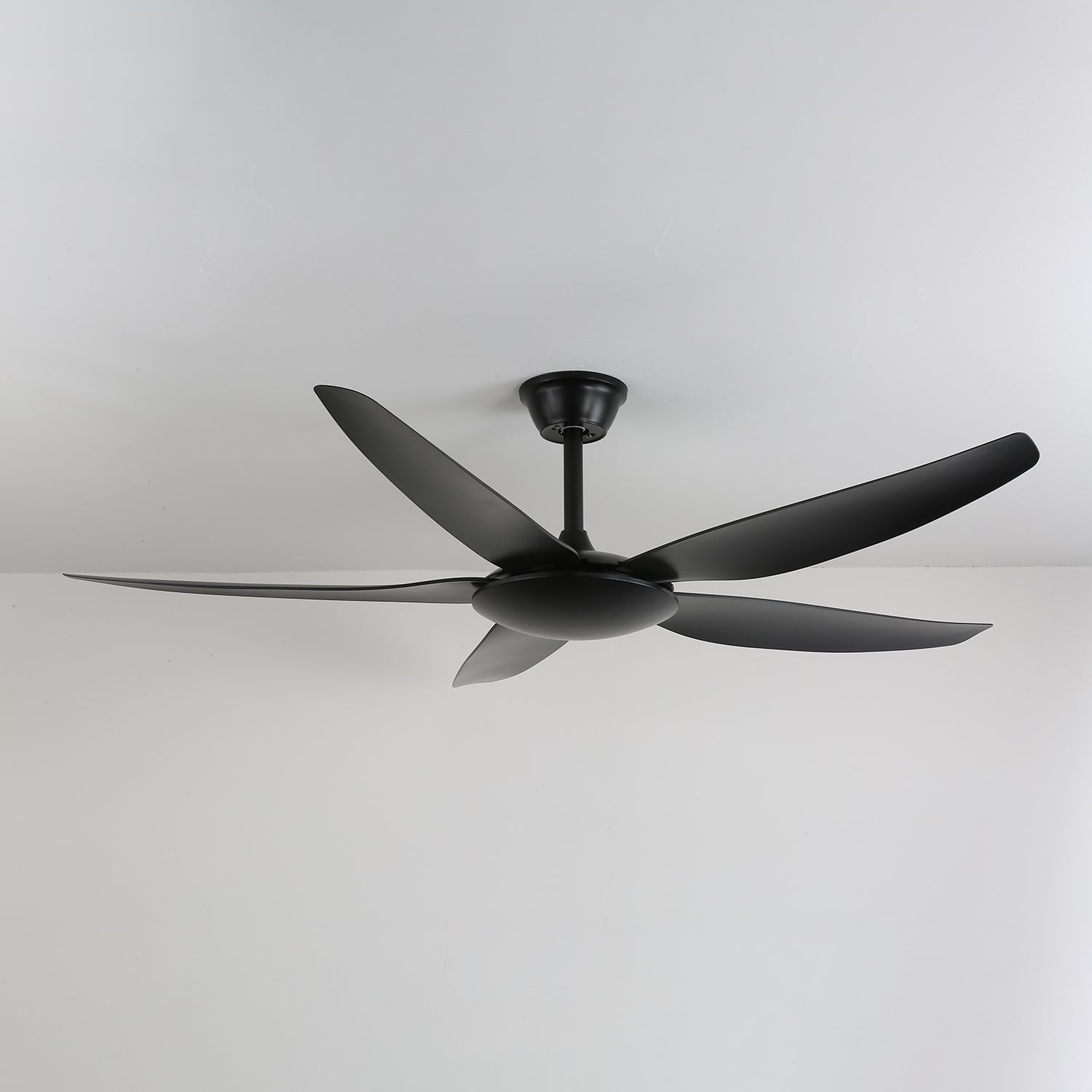 Detail des Acrylschirms der Onyxa Deckenventilatorleuchte