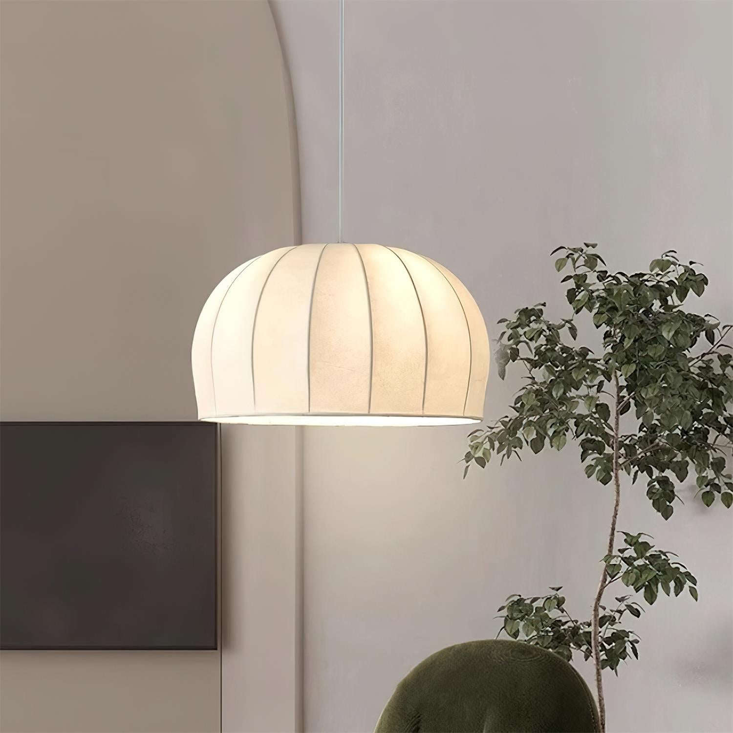 Nova Minimalistische Pendelleuchte aus Stoff-Letslighting